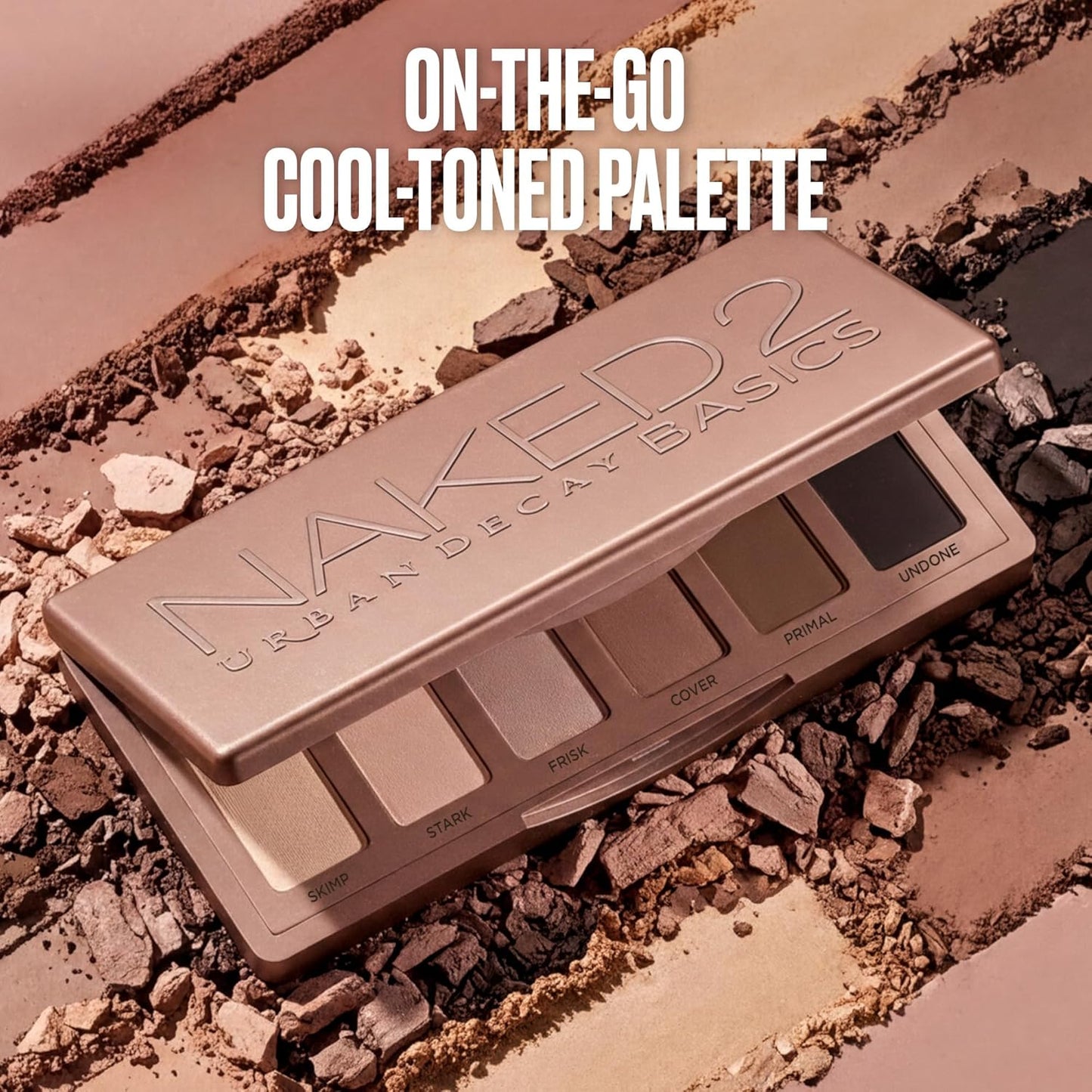 HotURBAN DECAY Naked2 Basics Matte Eyeshadow Palette - 6 Cool Neutral Shadows | Contouring Neutral Eyeshadow Palette for Natural + Smoky Eye Looks, Matte Nudes, Travel Makeup Palette, Includes Mirror