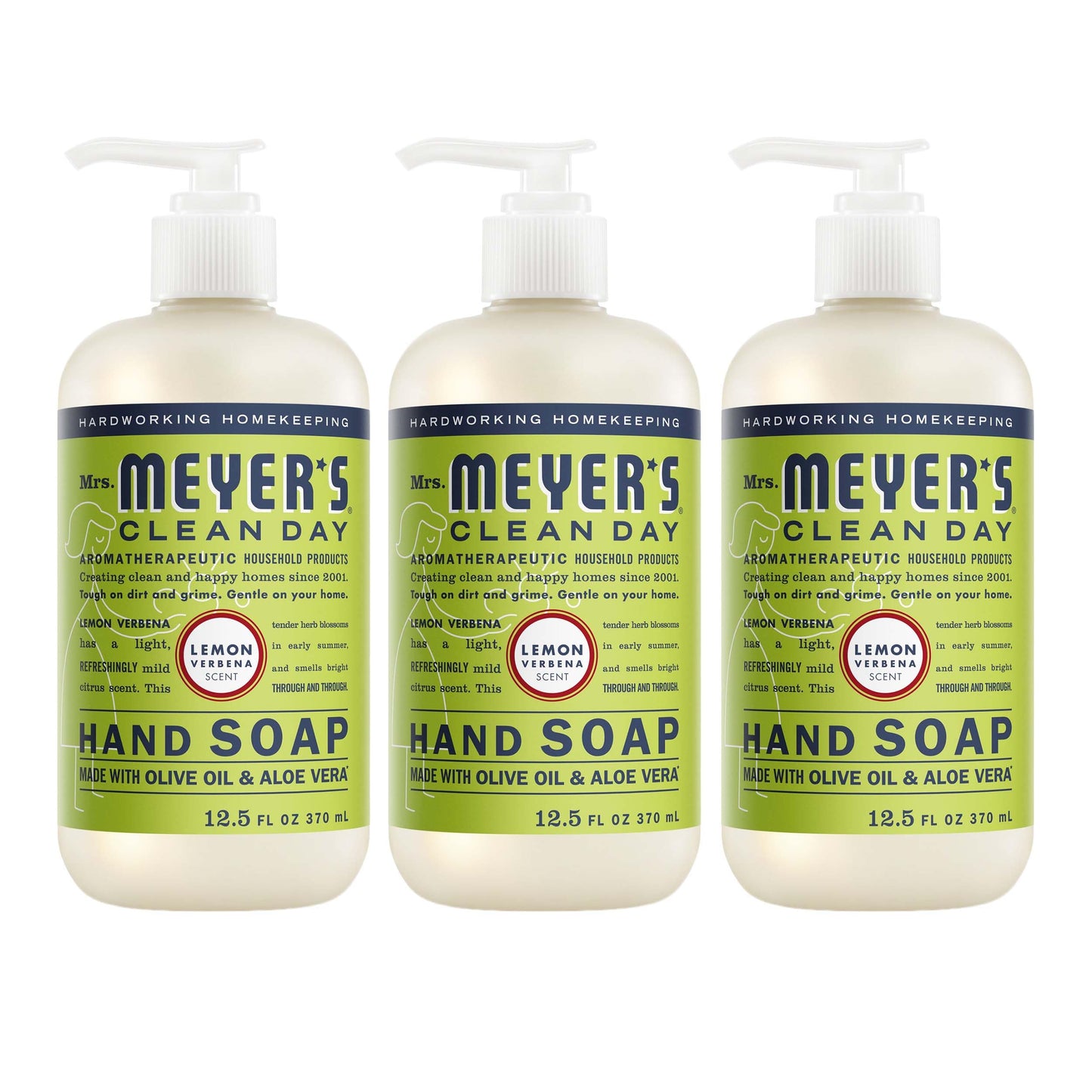 HotMRS. MEYER'S CLEAN DAY Hand Soap, Clementine Scent, 12.5 Fl Oz Bottle - 3 Pack