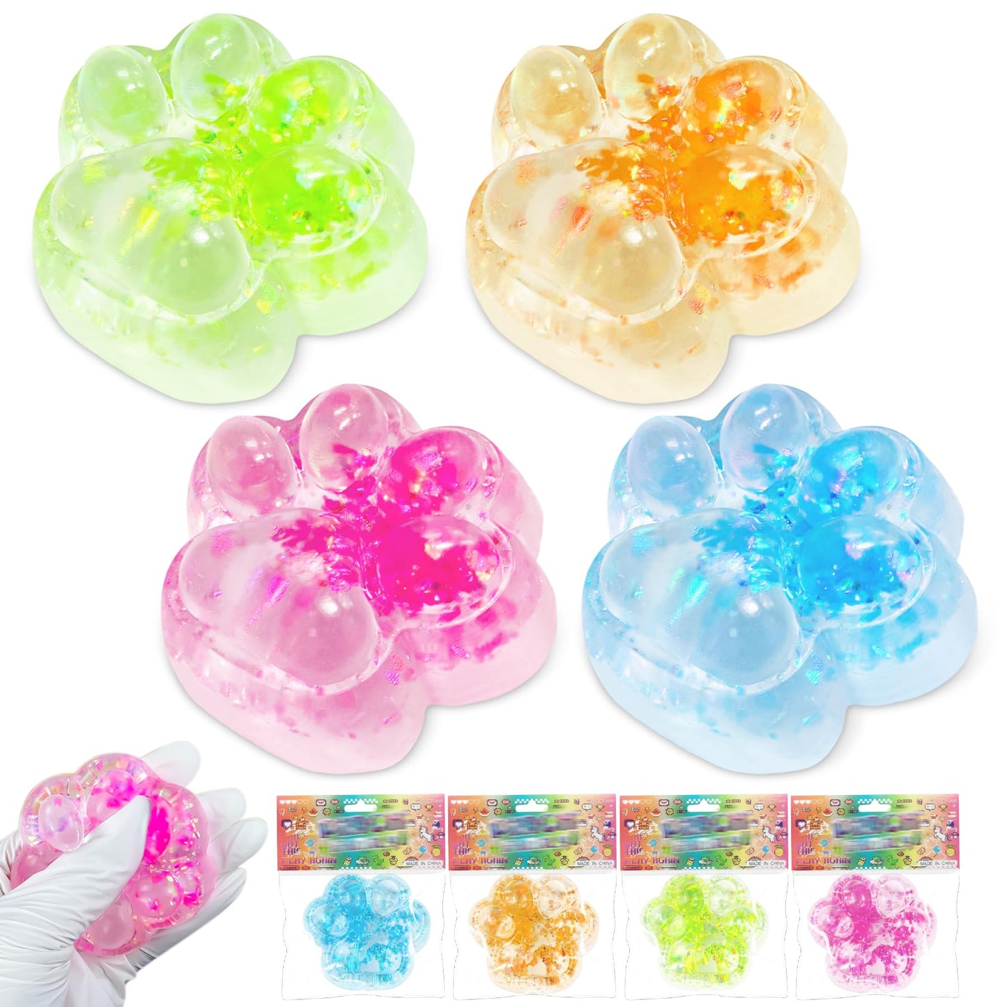 Hot3Pcs Big Taba Squishies Strawberry, Cute Strawberry Squeeze Toys, Upgrade Fruit Squishies, Kawaii Sticky Stress Toy, Clear Fidget Toys, Valentines Gift for Kids, Teen Boys Girls Birthday Gift Ideas