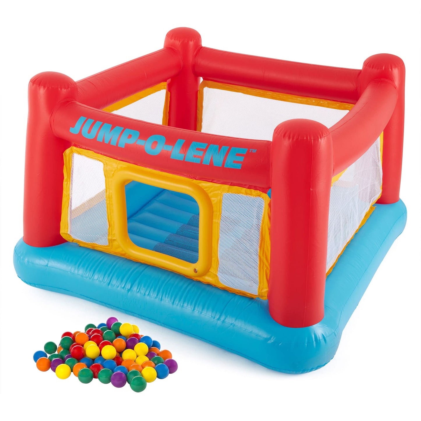 Hot Intex Inflatable Jump-O-Lene Playhouse Trampoline Bounce House for Kids Ages 3-6