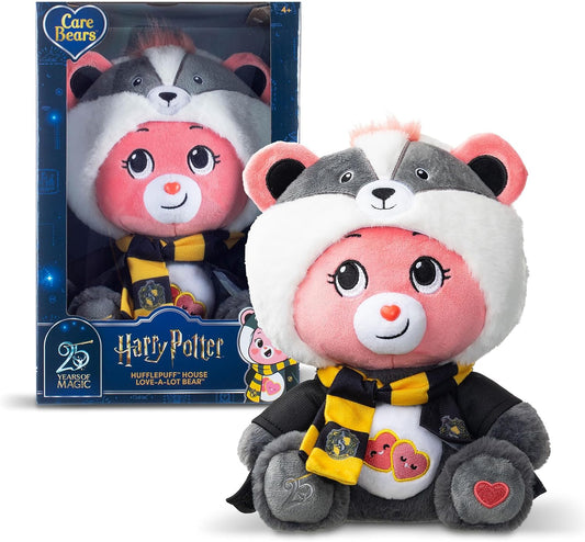 Hot Harry Potter x Care Bears - Hufflepuff House Love-a-Lot Bear 12" Plush
