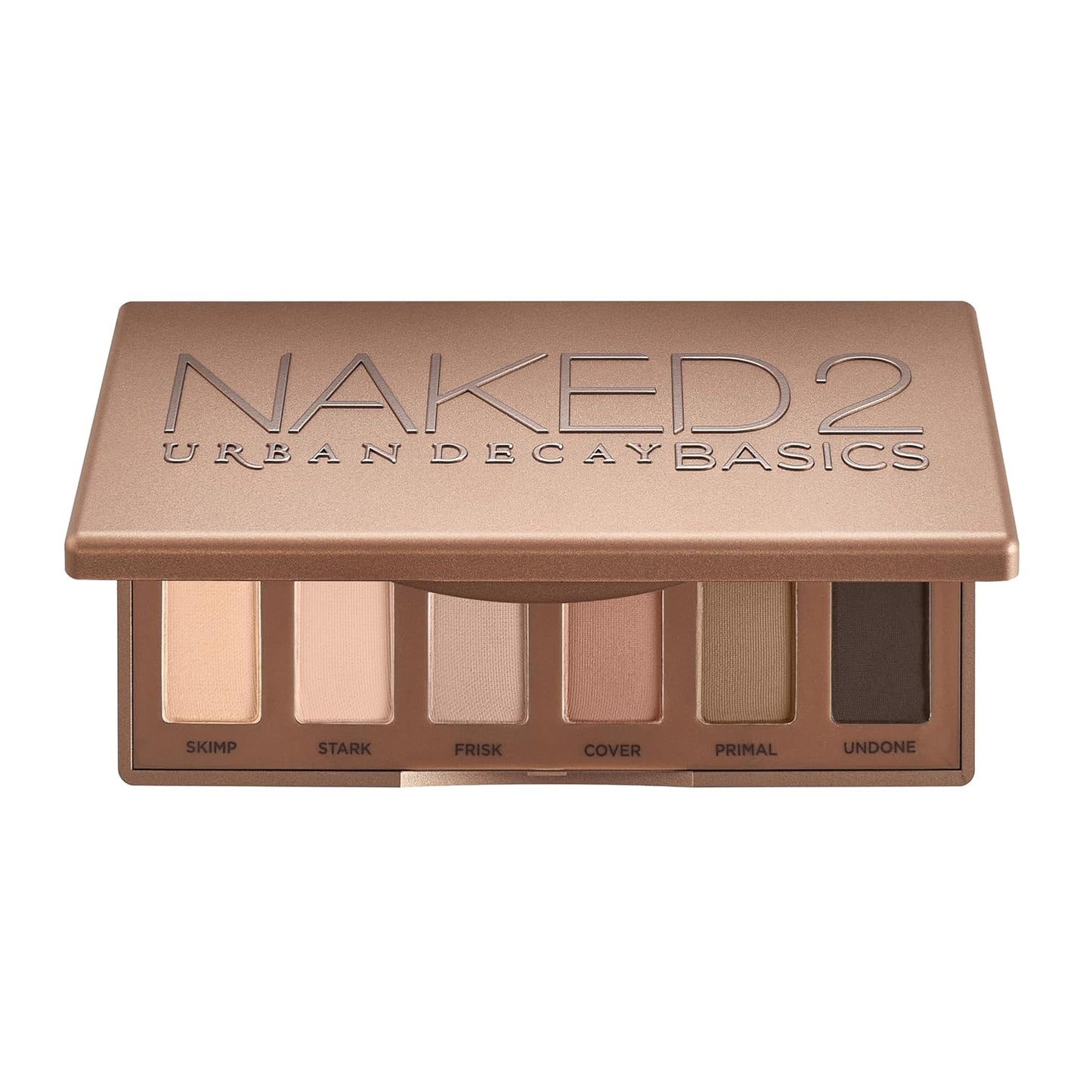HotURBAN DECAY Naked2 Basics Matte Eyeshadow Palette - 6 Cool Neutral Shadows | Contouring Neutral Eyeshadow Palette for Natural + Smoky Eye Looks, Matte Nudes, Travel Makeup Palette, Includes Mirror