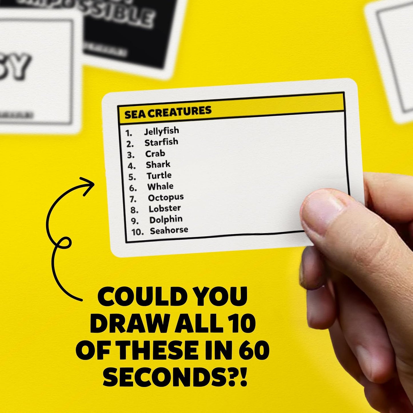 Hot Six Second Scribbles: The frantically Fast and fantastically Fun Drawing Game | A Family Friendly Party Game for Children, Teens and Adults (New Edition)