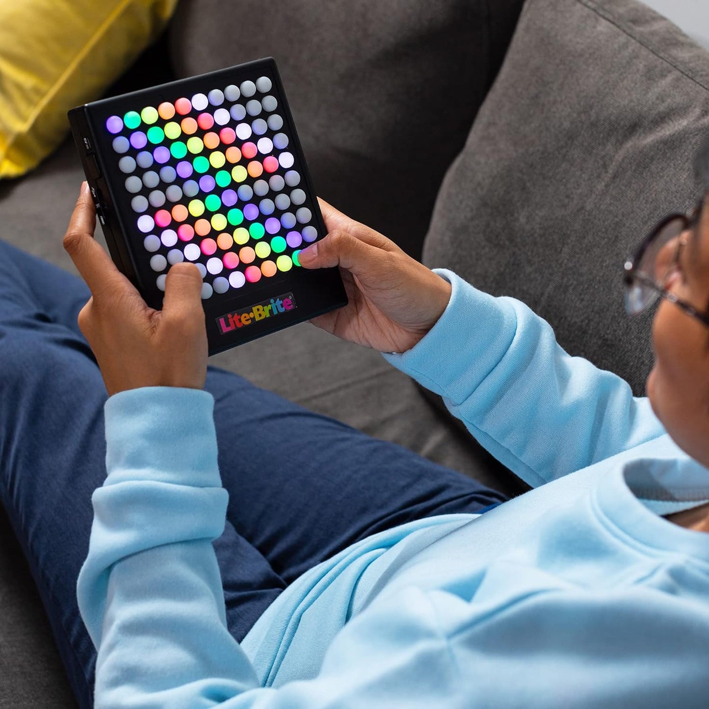 HotLite-Brite Touch - Create, Play and Animate - Light Up Portable Stem Sensory Learning Toy, Creative Art Stem Toy for Girls, Boys, Unisex, Toddler, Holiday, Birthday, Gift, Ages 6+