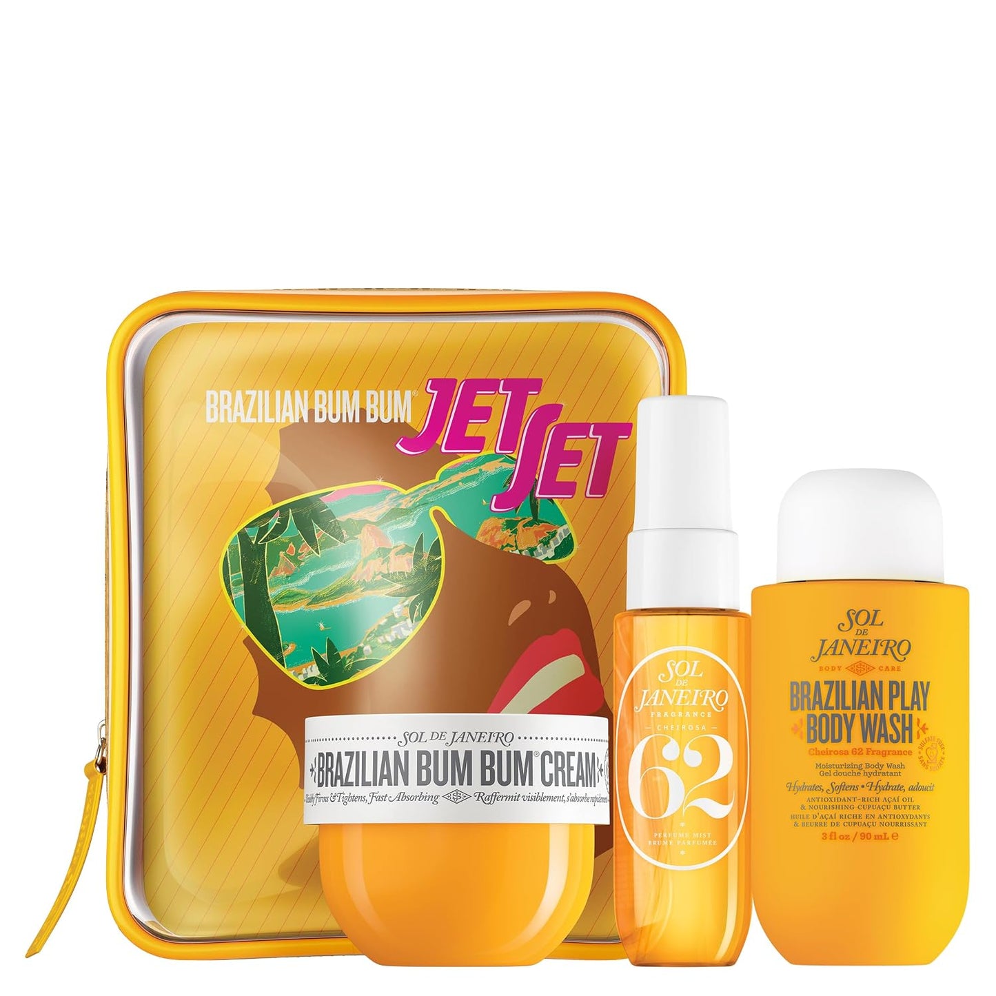 HotSol de Janeiro Jet Set | Travel Shower Kit | $40 value