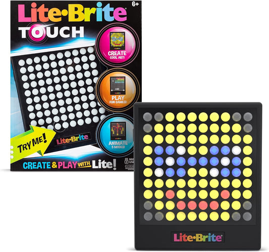 HotLite-Brite Touch - Create, Play and Animate - Light Up Portable Stem Sensory Learning Toy, Creative Art Stem Toy for Girls, Boys, Unisex, Toddler, Holiday, Birthday, Gift, Ages 6+