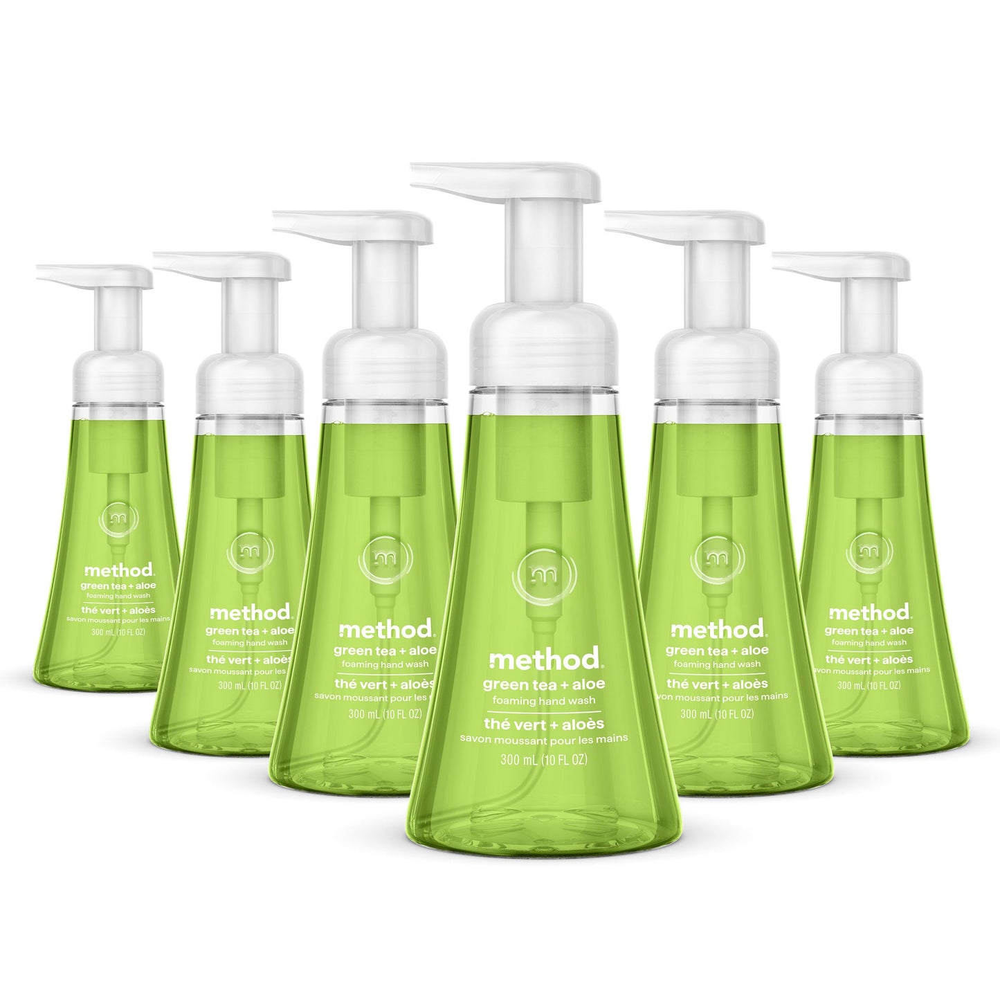 Hotmethod Foaming Hand Wash, Sweet Water - Leaves Hands Feeling Soft & Clean, for Bathroom & Kitchen, Notes of Dewy Lemon Leaf, Grapefruit & Star Jasmine, 10 fl oz, 3 pack