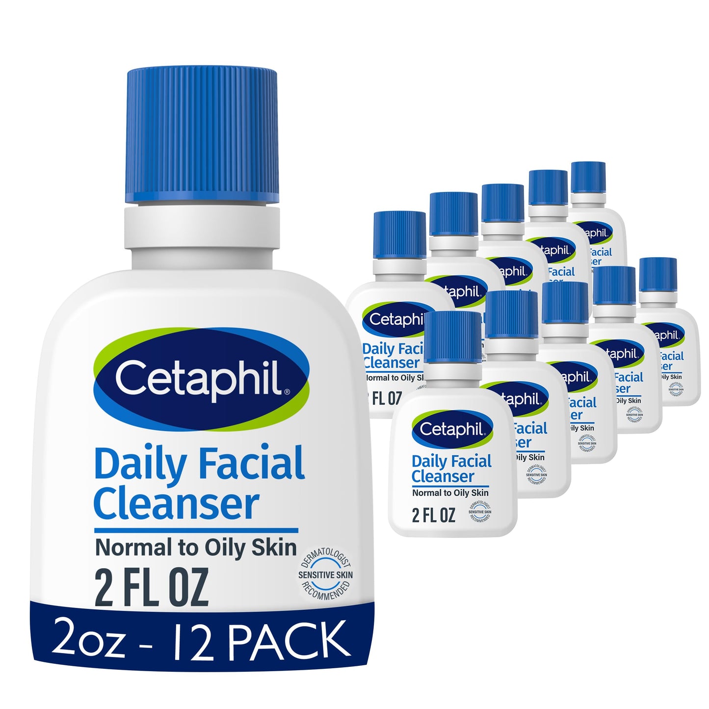 HotCetaphil Face Wash, Daily Facial Cleanser for Sensitive, Combination to Oily Skin, 20 oz, Gentle Foaming, Soap Free, Hypoallergenic