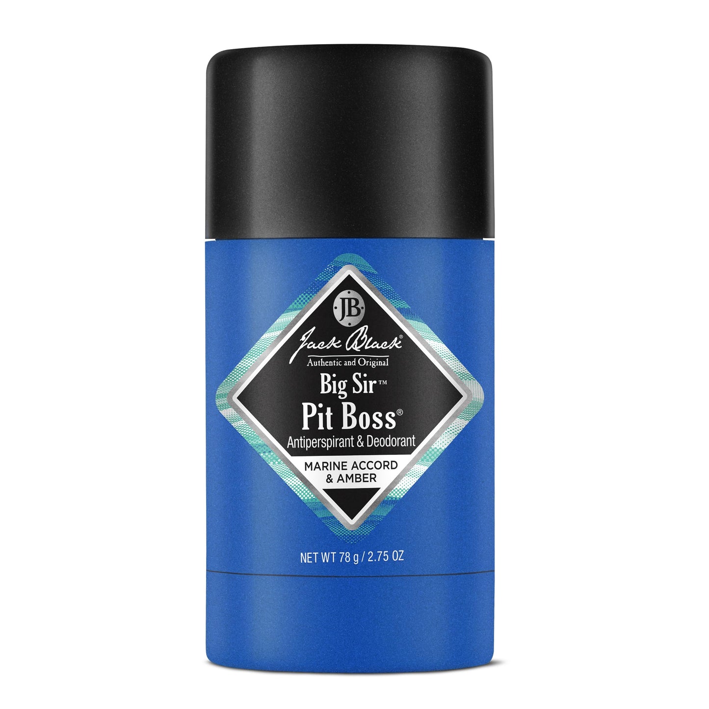 HotJack Black Pit Boss Antiperspirant & Deodorant Men - 2.75 oz - Mens Deodorant for Sensitive Skin