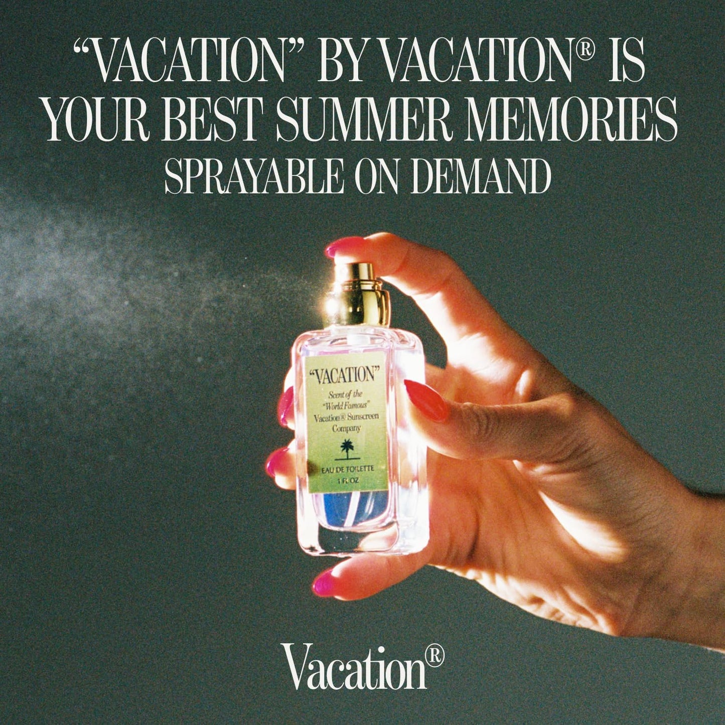 Hot Vacation by Vacation Eau de Toilette Perfume for Women, 1 Fluid Ounce - Beach Coconut Summer Fragrance, Travel Size Spray