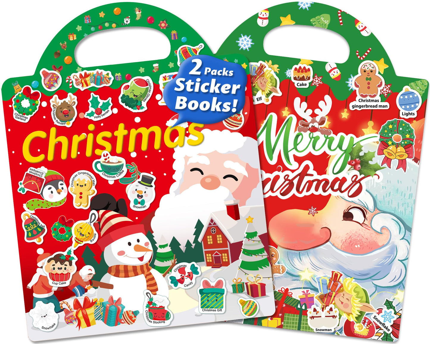 HotWalenced Reusable Sticker Book for Toddlers, Stickers for Kids, Toddler Sticker Book, Toddler Craft Activities, Toddler Travel Toys Boy Girl Birthday Gifts