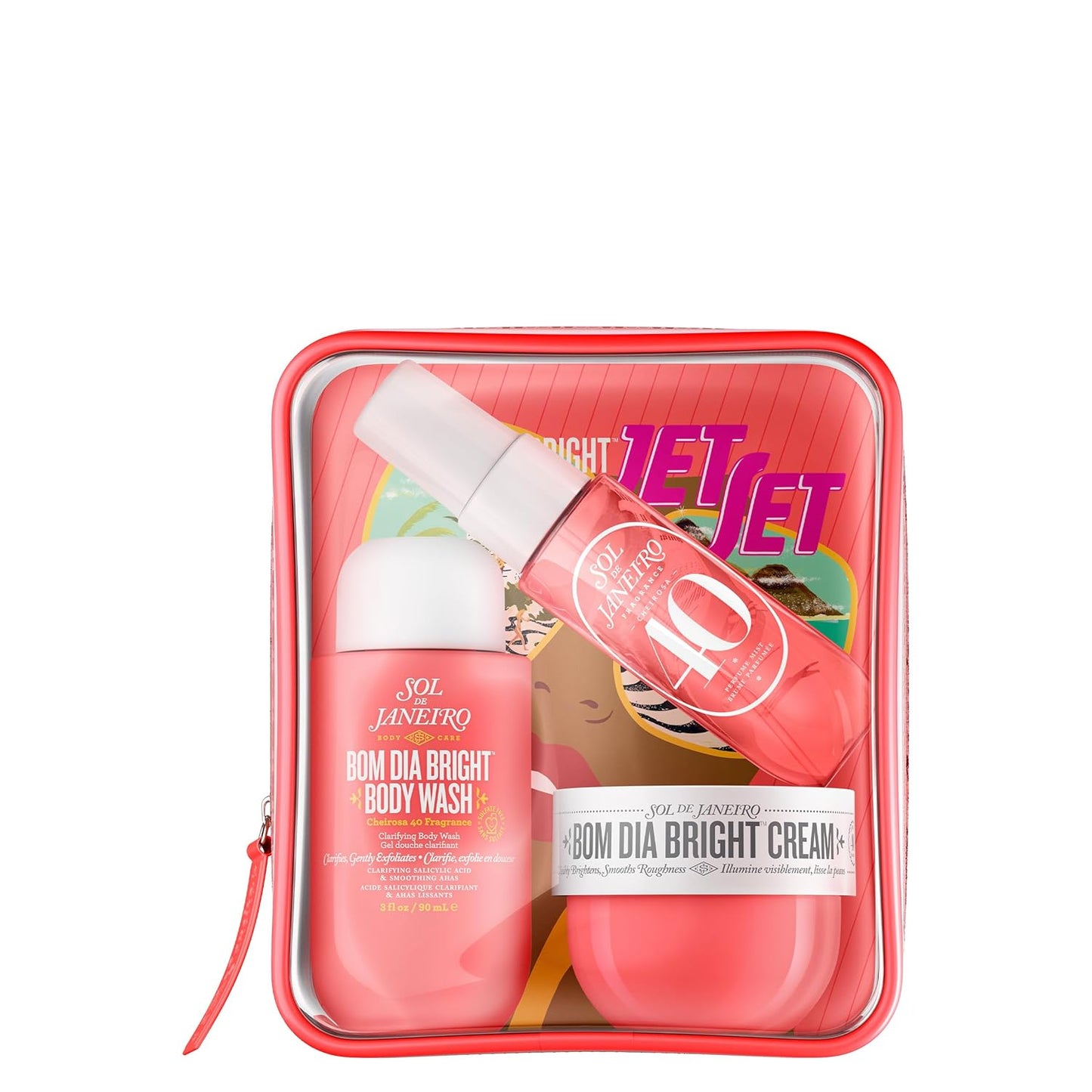 HotSol de Janeiro Jet Set | Travel Shower Kit | $40 value