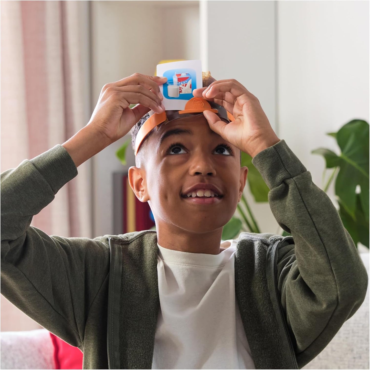 HotSpin Master Games Hedbanz Picture Guessing Game for Family Game Night
