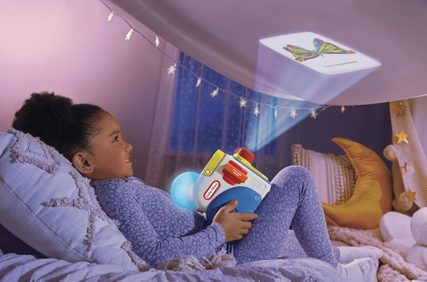 HotLittle Tikes Story Dream Machine World of Eric Carle The Very Story Collection, Storytime Book Set, DreamWorks Animation, Audio Play Character, Learning Toy Gift Toddlers & Kids Ages 3+
