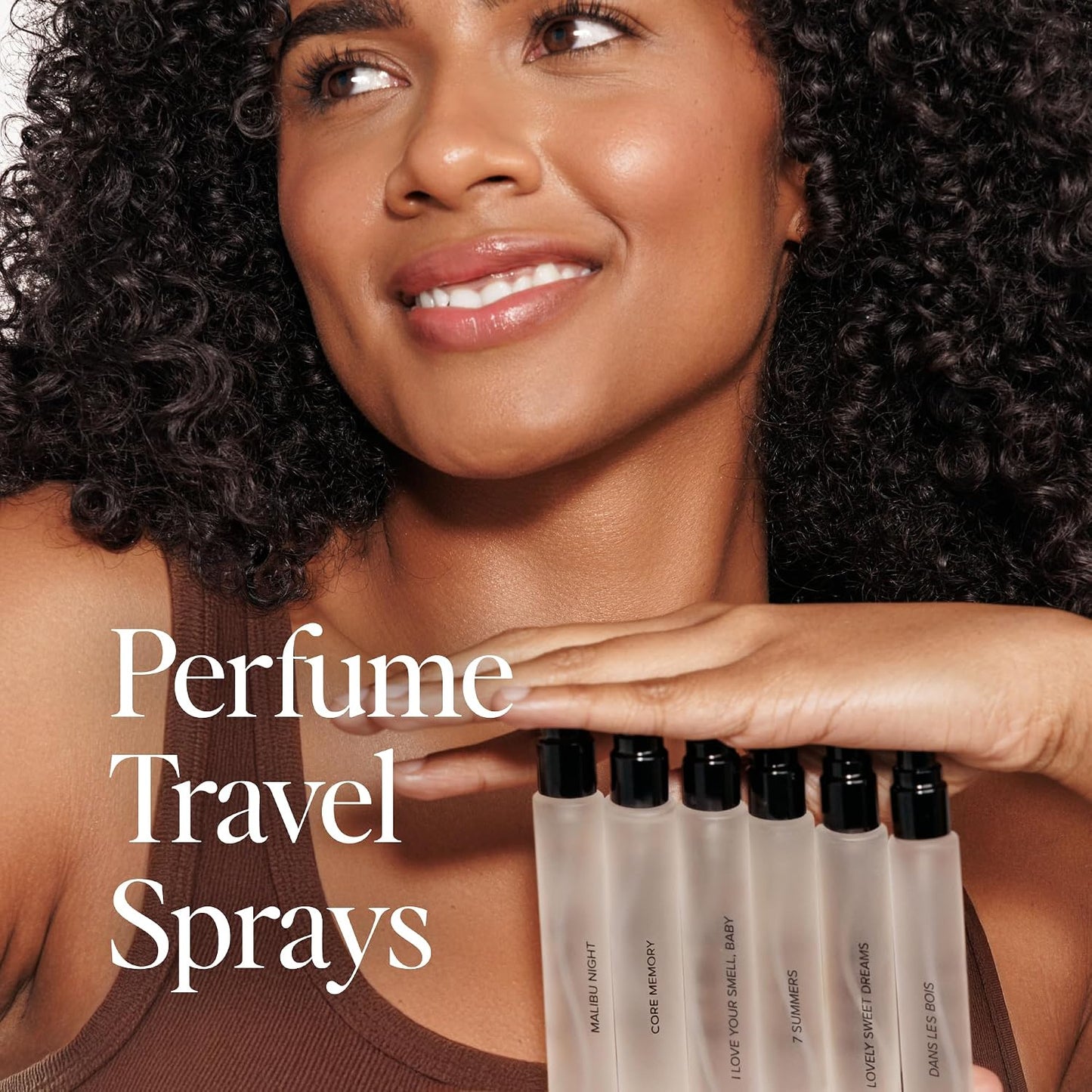 Hot DIME Beauty I Love Your Smell, Baby Travel Perfume, Sparkling Berry Perfume for Women with Sparkling Pomegranate, Sweet Red Berries & Vanilla, Eau de Toilette Spray, Vegan, 0.34 oz / 10 ml