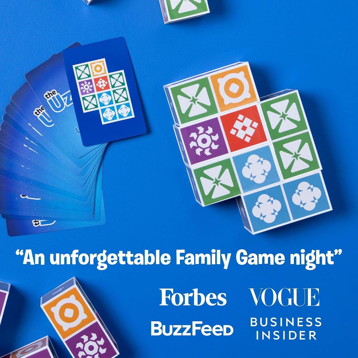 HotThe Uzzle 3.0 Board Game, Family Board Games for Children & Adults, Block Puzzle Games for Ages 4+