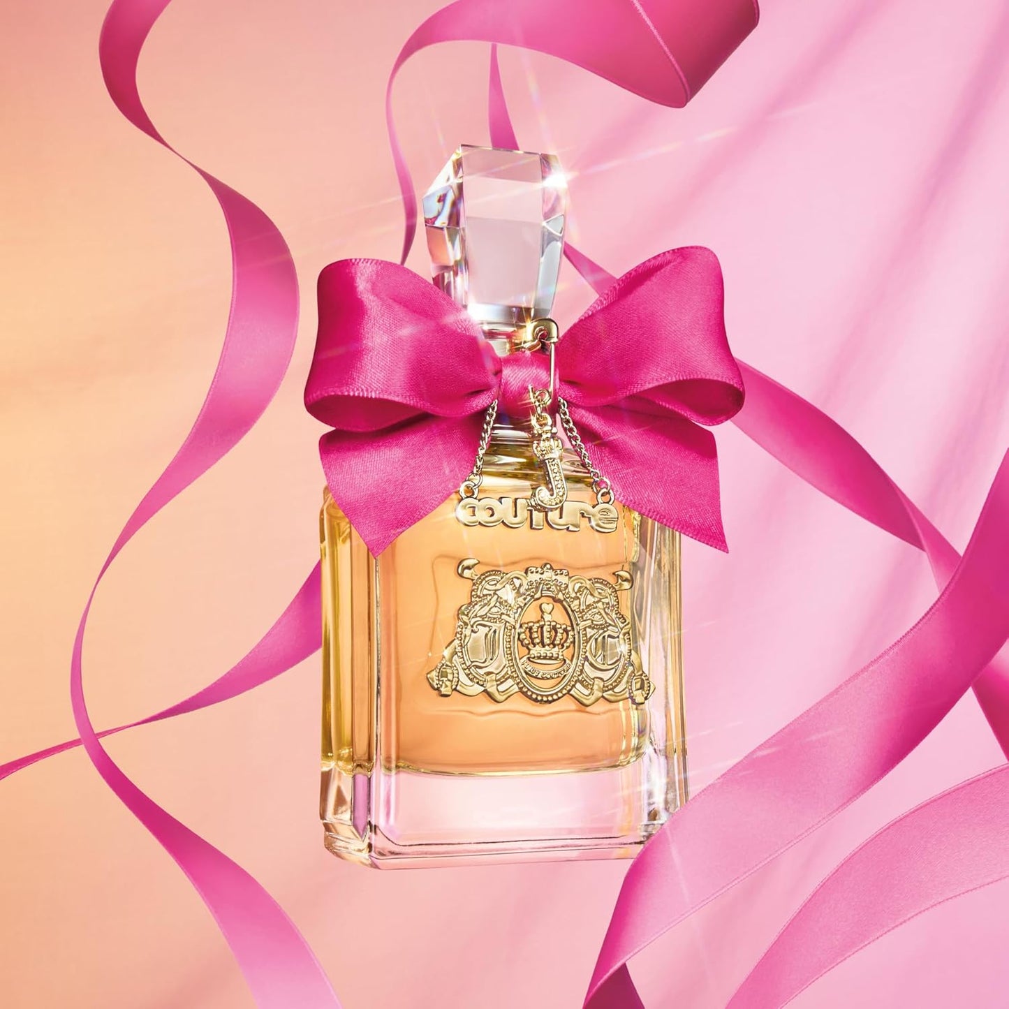 Hot Juicy Couture Viva La Juicy Eau De Parfum, Women's Perfume with Notes of Mandarin, Gardenia & Caramel, Floral & Sweet Perfume for Women, EDP Spray