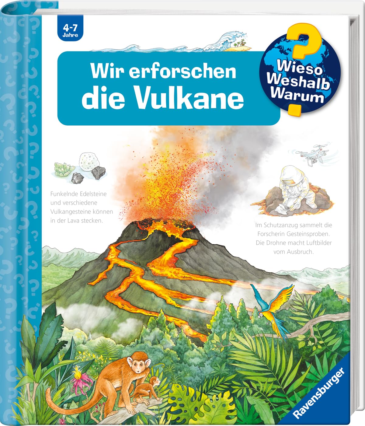 Hot Wieso? Weshalb? Warum?, Band 4: Wir erforschen die Vulkane