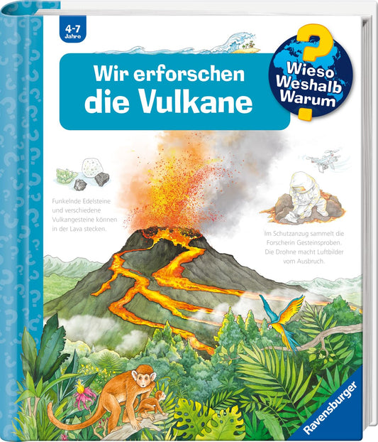 Hot Wieso? Weshalb? Warum?, Band 4: Wir erforschen die Vulkane