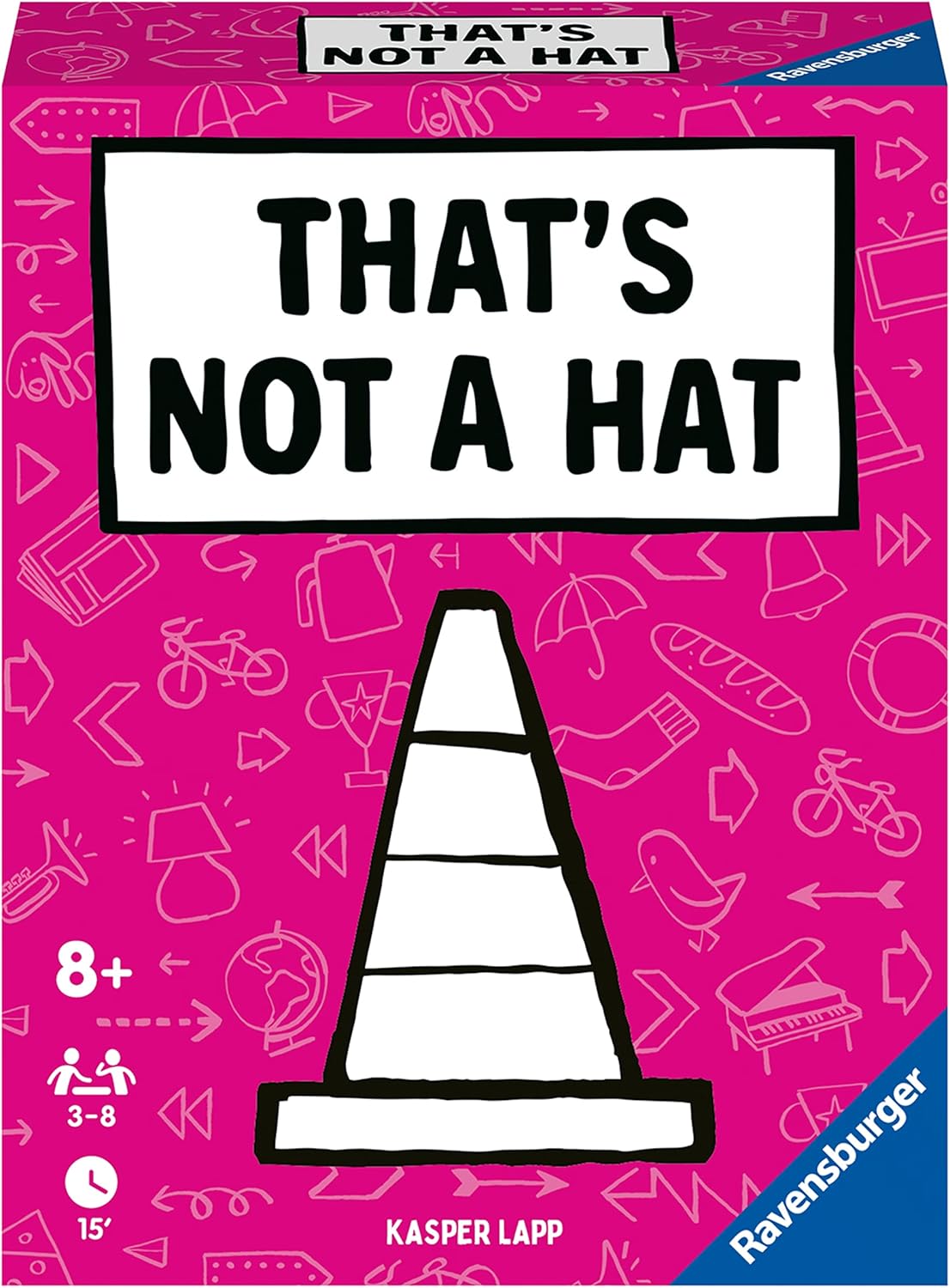 Hot Ravensburger That's Not A Hat - Fun Bluffing & Memory Party Game for All Ages Components | Ideal for Family Gatherings | Great Replay Value | FSC-Certified Materials