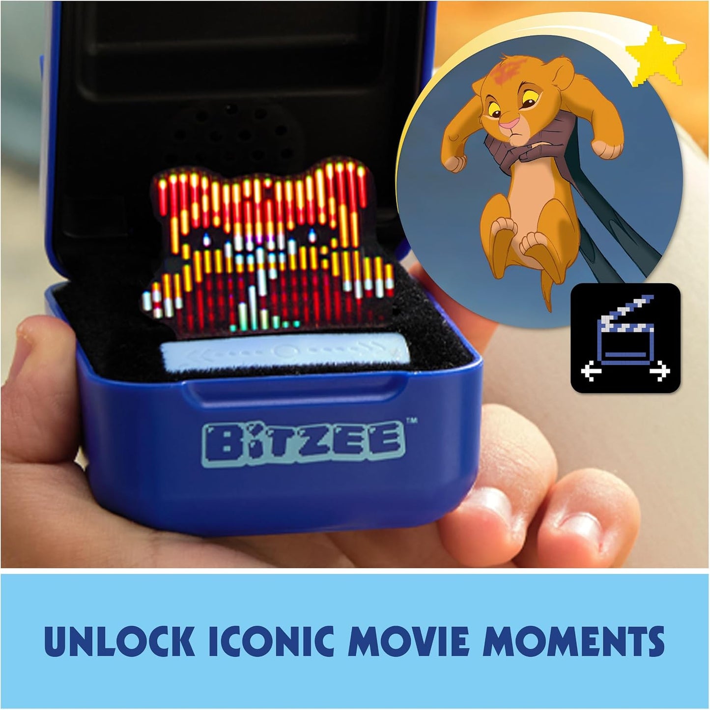 Hot BITZEE Disney Interactive Toy & Digital Pet, Ages 5+ | Collect 30 Disney & Pixar Characters, Unlock Unique Magical Moments, Screen-Free Responsive Play, Birthday Gifts for Kids