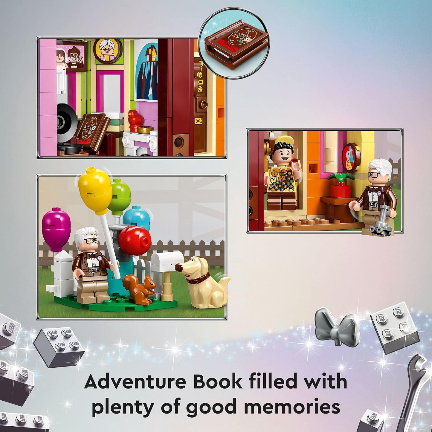 HotLEGO Disney and Pixar ‘Up’ House, Classic Disney Celebration Building Toy Set for Kids and Movie Fans Ages 9 and Up, A Fun Gift for Fans and Anyone Who Loves Creative Play, 43217