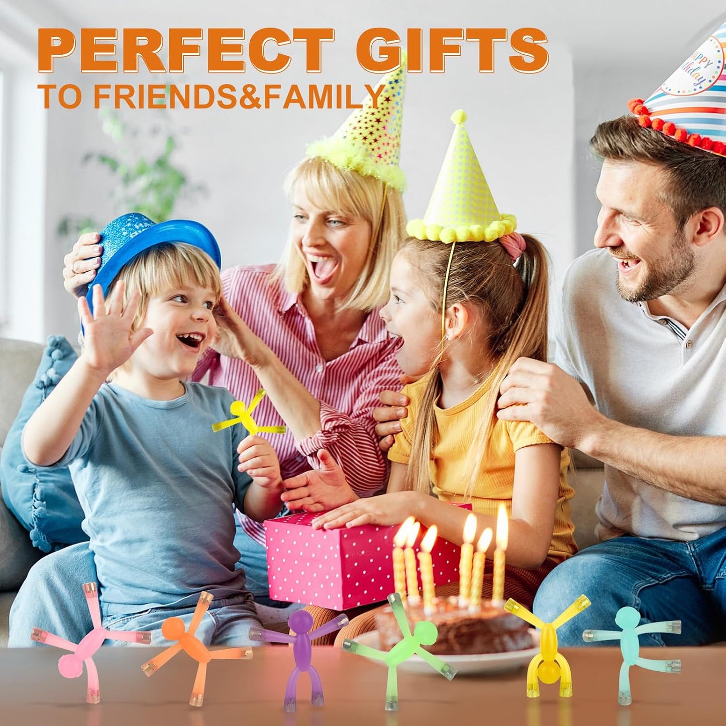 Hot laleay 6pcs Magnetic Toys,People Figures for Kids, Adults Kids Gifts, Magnetic Men for Teens Gifts,Kids Sensory Toys