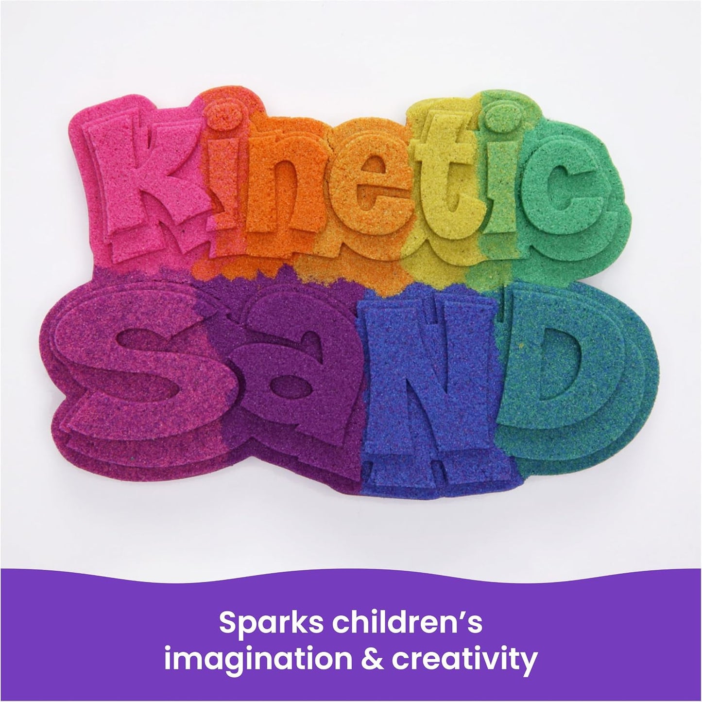 Hot Kinetic Sand 2lb Pink, Moldable Play Sand Sensory Toys, Ages 3+ | Squish, Mold, Shape & Flow Play Sand, Resealable Bag for Easy Storage, Creative Open-Ended Play, Birthday Gifts for Kids