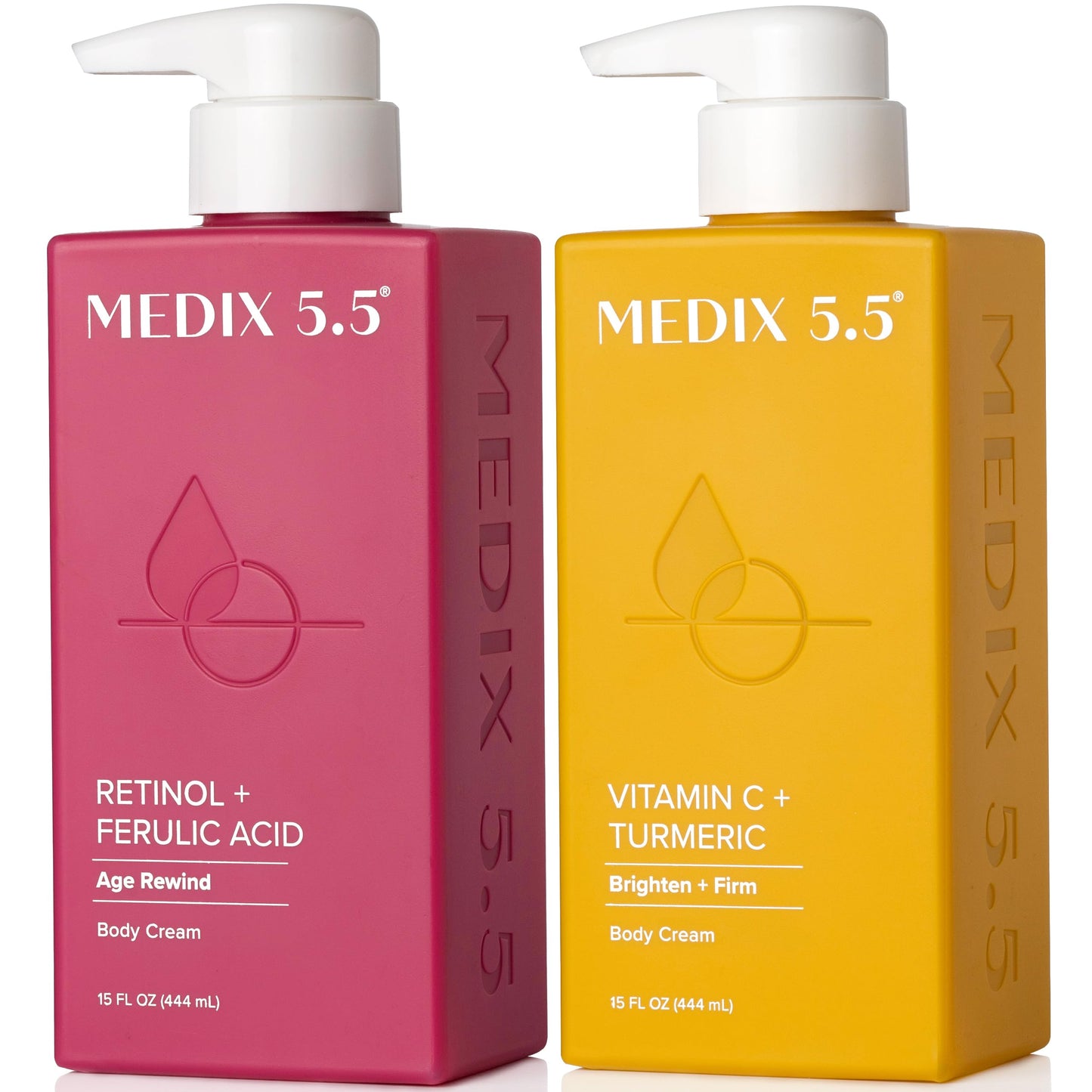 HotMedix 5.5 Retinol Body Lotion Firming Moisturizer | Crepey Skincare Treatment | Retinol Body Cream | Anti Aging Firming Cream For Women Targets Look Of Crepe Skin, Wrinkles, & Sagging Skin, 15 Fl Oz