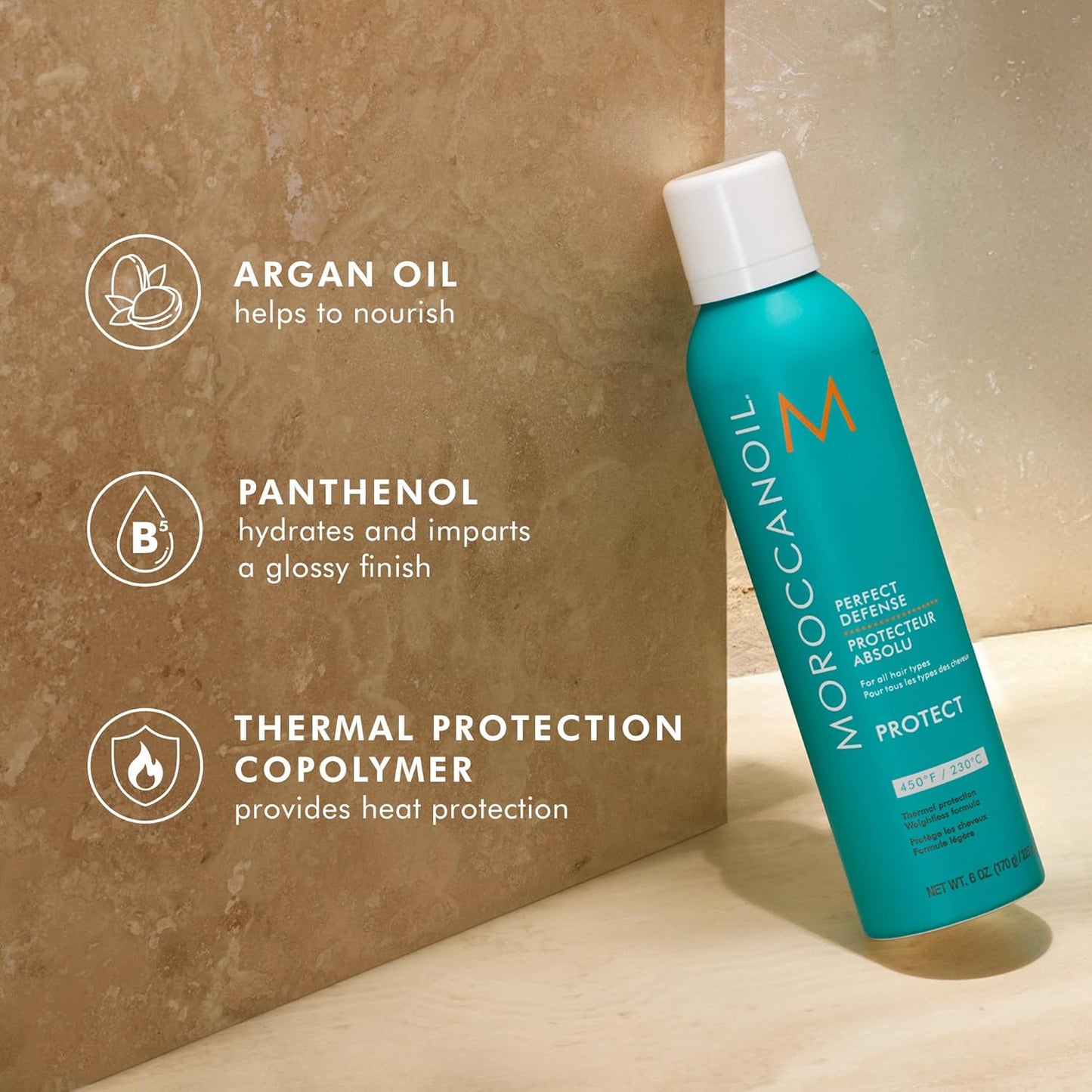 HotMoroccanoil Perfect Defense Heat Protectant