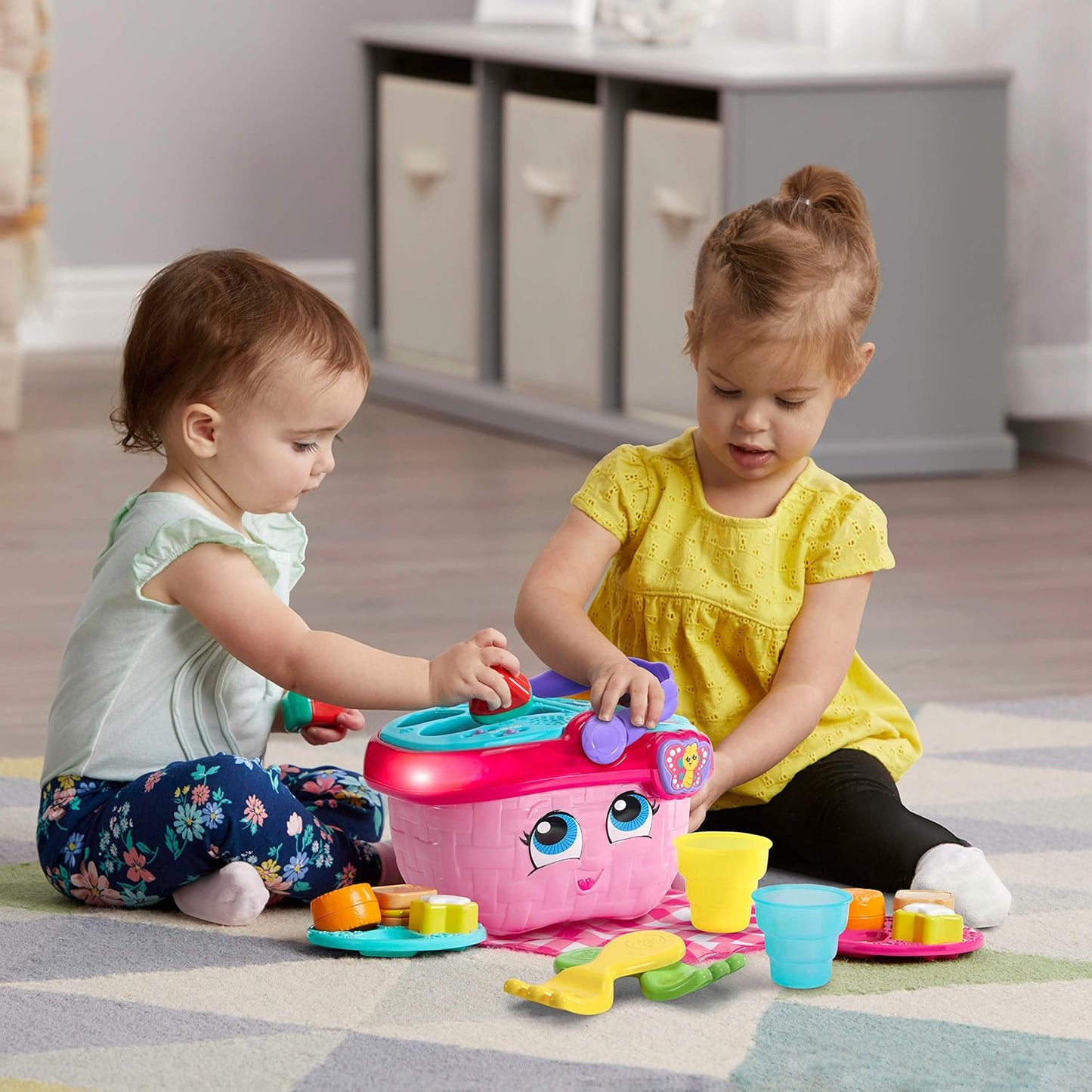 HotLeapFrog Shapes and Sharing Picnic Basket, Pink