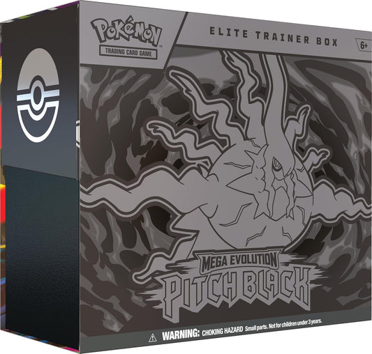 Hot Pokémon TCG: Mega Evolution—Pitch Black Elite Trainer Box