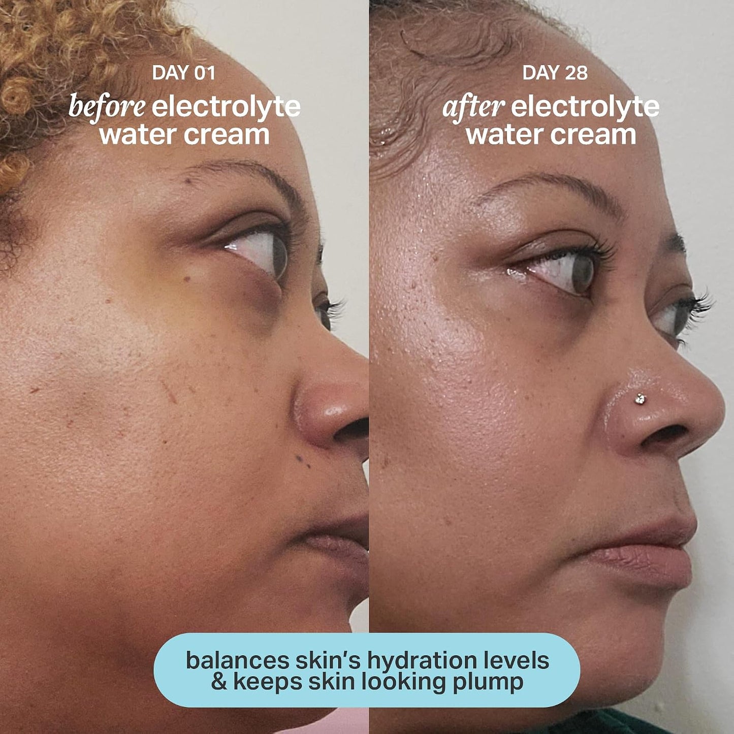 HotCocokind Electrolyte Water Cream | Lightweight Water Gel Moisturizer | Balanced Hydrating Day Cream for All Skin Types | 1.7 Fl Oz