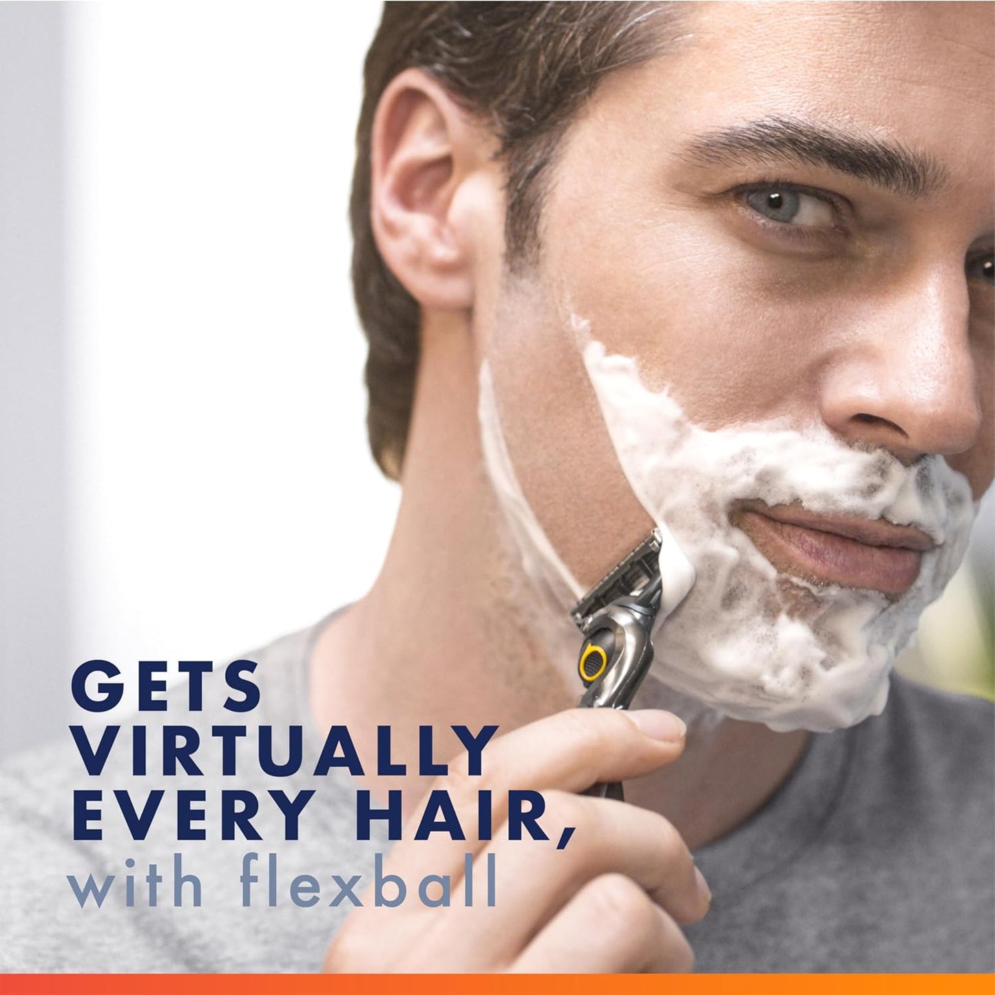 HotGillette ProGlide Shield Razor Refills for Men, 4 Blade Refills