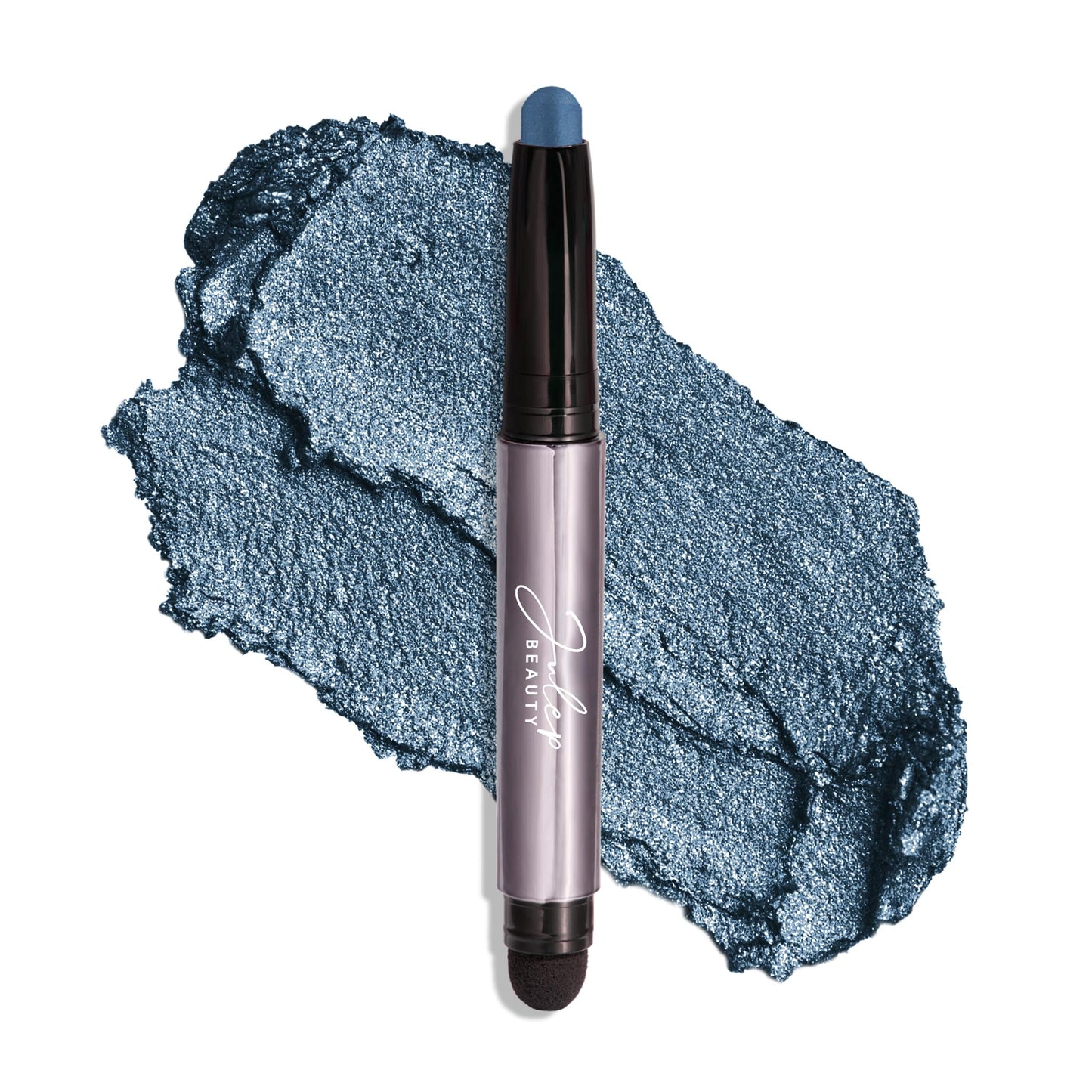 HotJulep Eyeshadow 101 Cream-to-Powder Waterproof Eyeshadow Stick – Champagne Shimmer – Long-Lasting, Buildable, Crease-Proof, Cruelty Free, Shimmer Finish with Built-In Smudger
