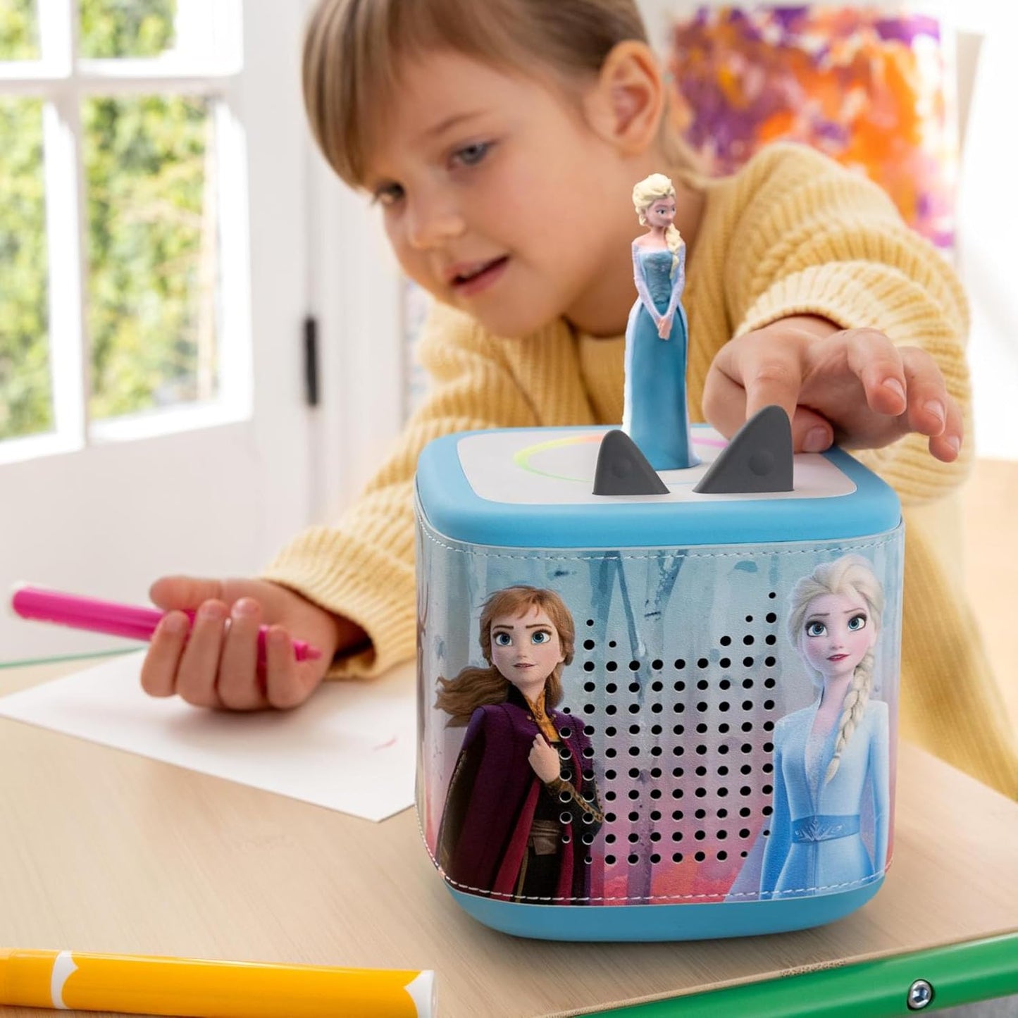 HotTonies Elsa Audio Toy Figurine from Disney's Frozen