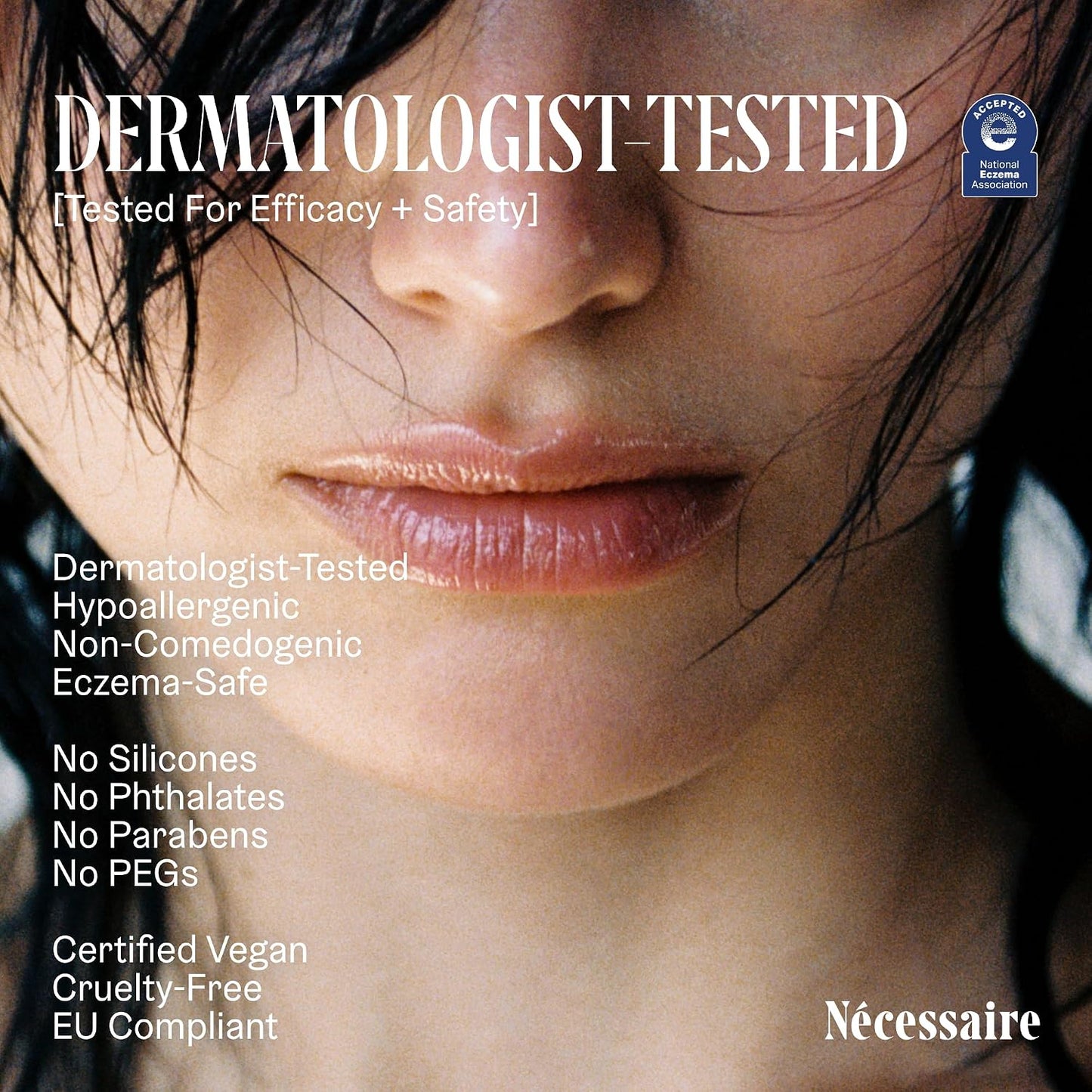 HotNécessaire The Lip Balm | Hydrating Hyaluronic Acid Lip Balm for Women and Men, Mint Oil with Niacinamide + Essential Ceramides. Non-Comedogenic Lip Balm for Dry Lips – 15 ml / 0.5 fl oz