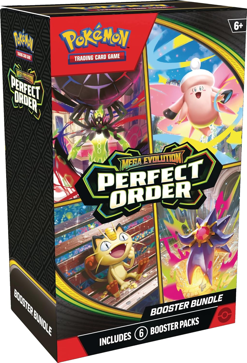 Hot Pokémon TCG: Mega Evolution—Perfect Order Booster Bundle