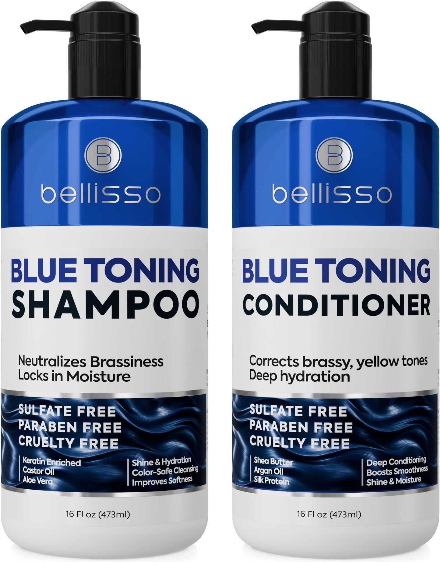 HotBiotin Shampoo and Conditioner Set - Sulfate and Paraben Free Treatment for Men and Women - Hair Thickening Volumizing Products to Help Boost Thinning Hair with Added Keratin