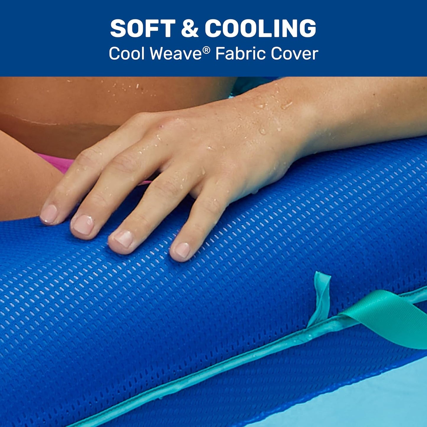 HotAqua Campania Ultimate 2-in-1 Pool Float Lounge – Extra Large – Inflatable Pool Floats for Adults with Adjustable Backrest & Cupholder Caddy