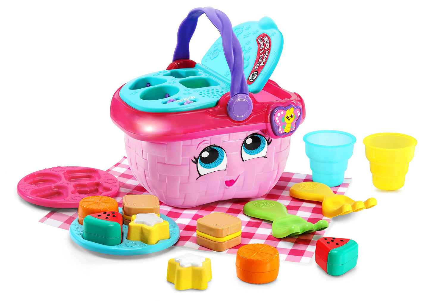 HotLeapFrog Shapes and Sharing Picnic Basket, Pink