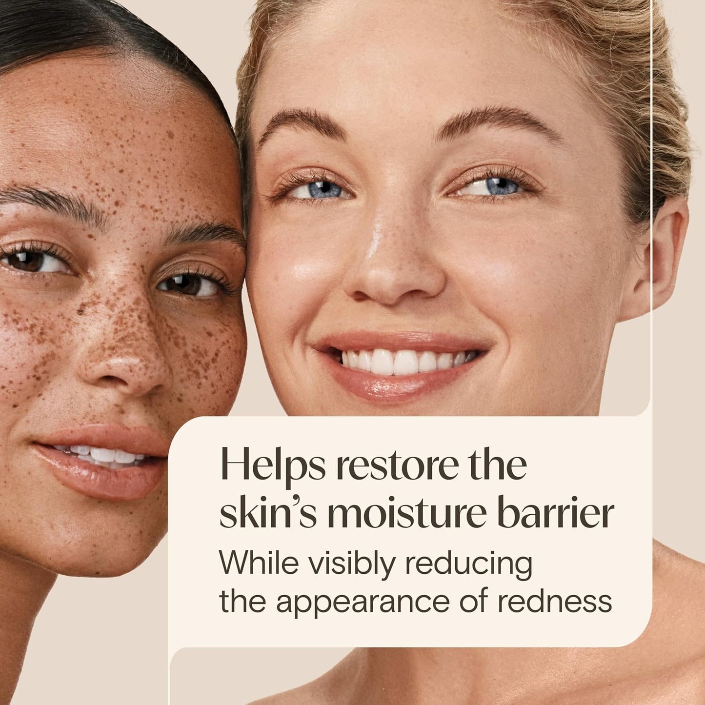 HotAveeno Calm + Restore Redness Relief Moisturizing Face Cream, Non-Comedogenic Facial Moisturizer with Ceramide & Vitamin B5, Hydrating for Dry, Sensitive Skin, Hypoallergenic, Fragrance-Free, 1.7 Oz