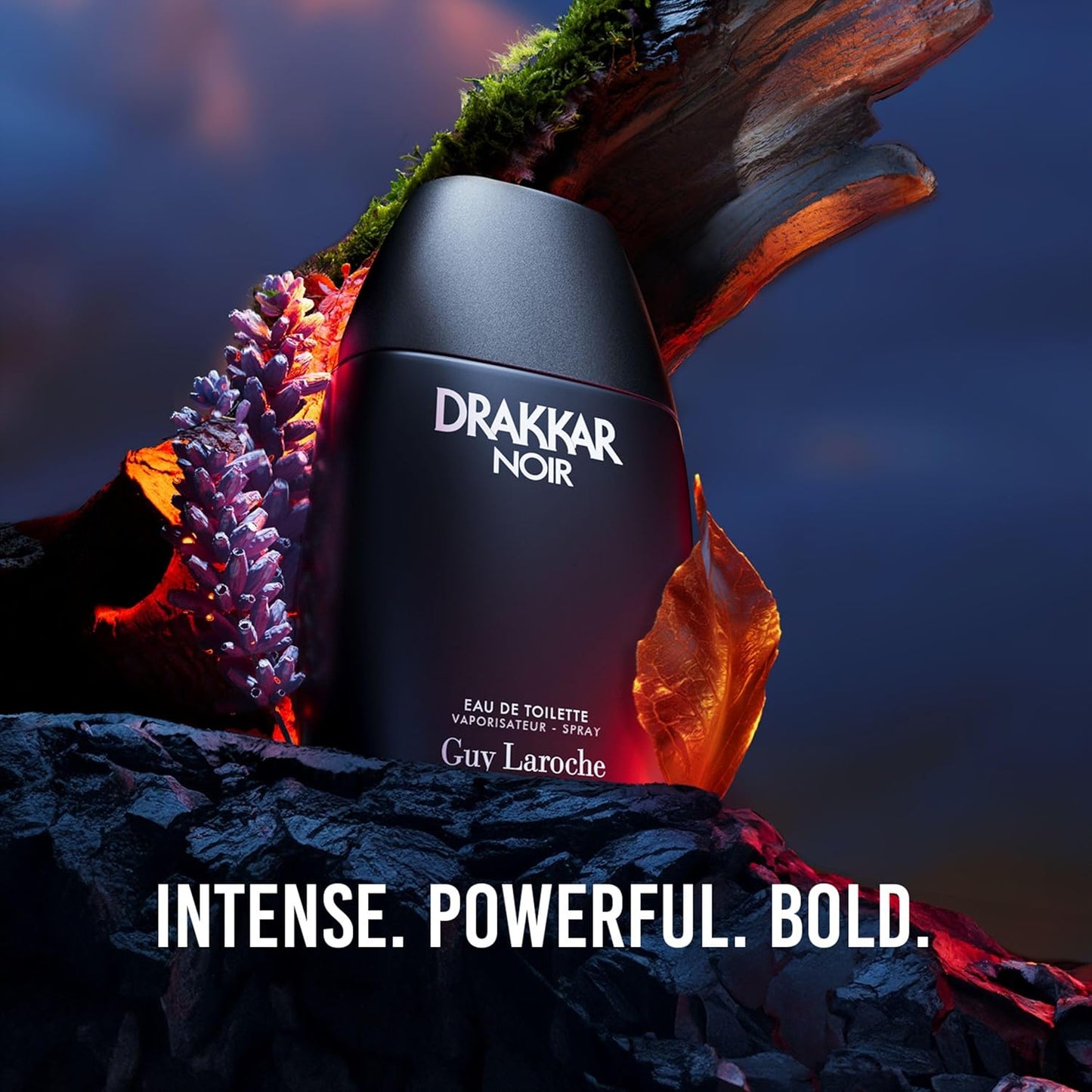 Hot Drakkar Noir By Guy Laroche - Iconic Designer Fragrance - Intense & Powerful Eau de Toilette - Fougere Blend & Aromatic Spices - Long Lasting Mens Cologne - Day and Evening Scent