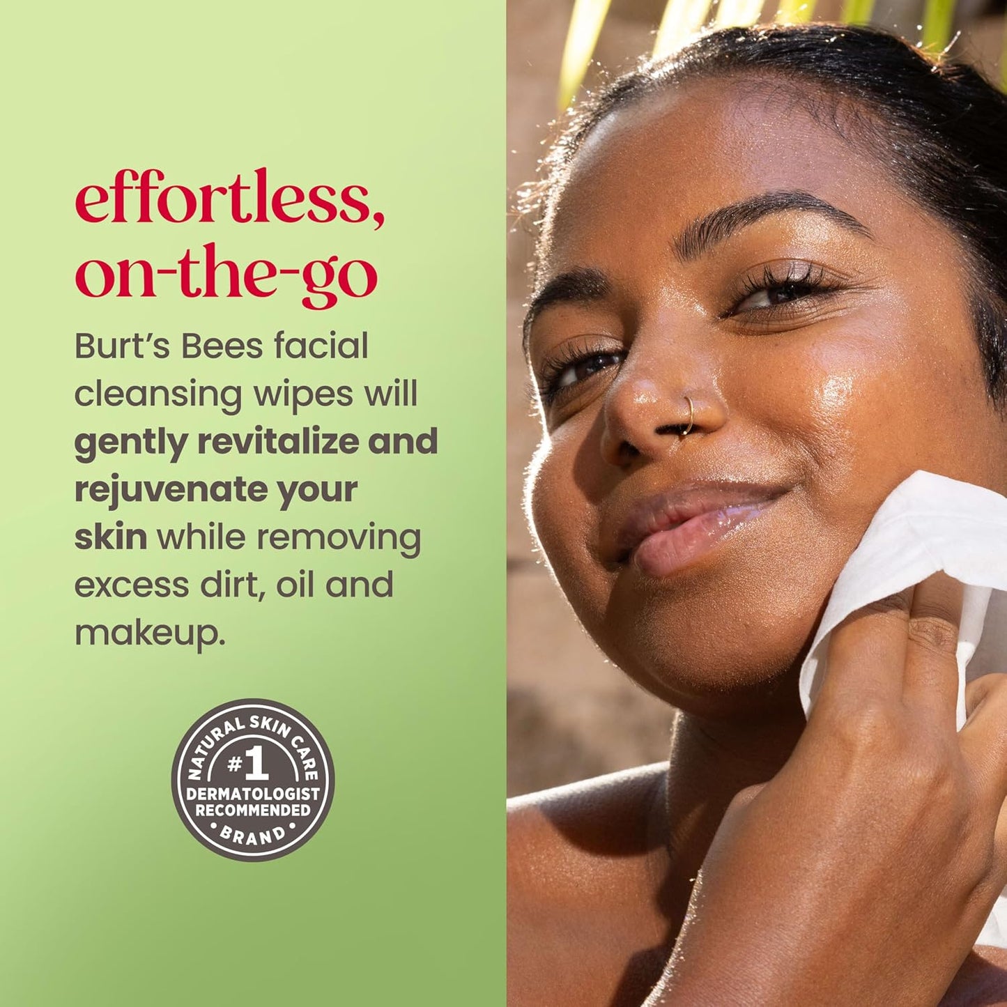 HotBurt's Bees Soothing Fragrance Free Facial Towelettes with Aloe Vera, 100 Percent Plant Based Cloth Makeup Remover Wipes for Sensitive Skin, 99 Percent Natural Origin Skin Care, 30 ct., Three Pack