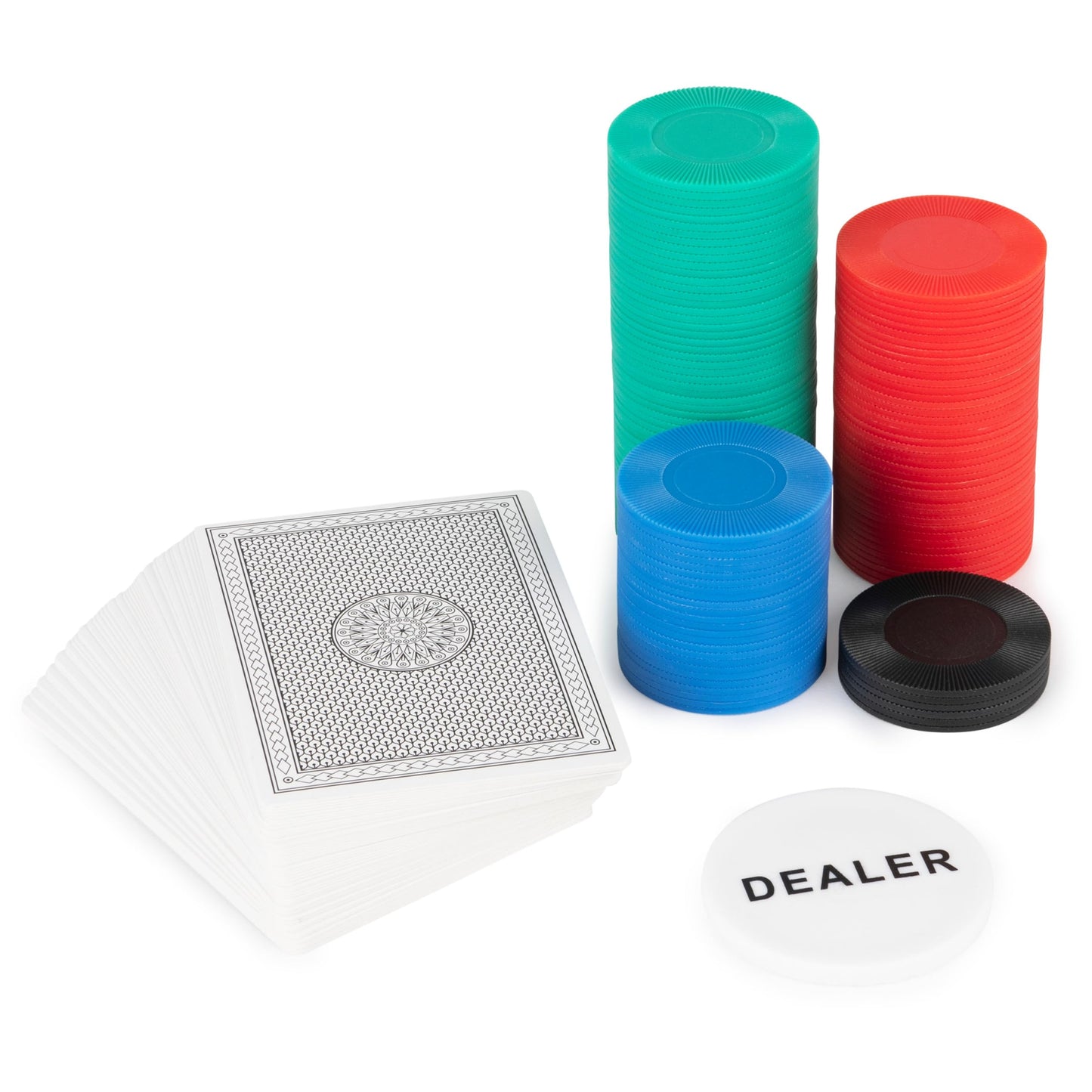 HotSpin Master Games, Cardinal Classics, 300-Piece Poker Set with Aluminum Carrying Case & Professional Weight Chips & Poker Dice, for Ages 8+