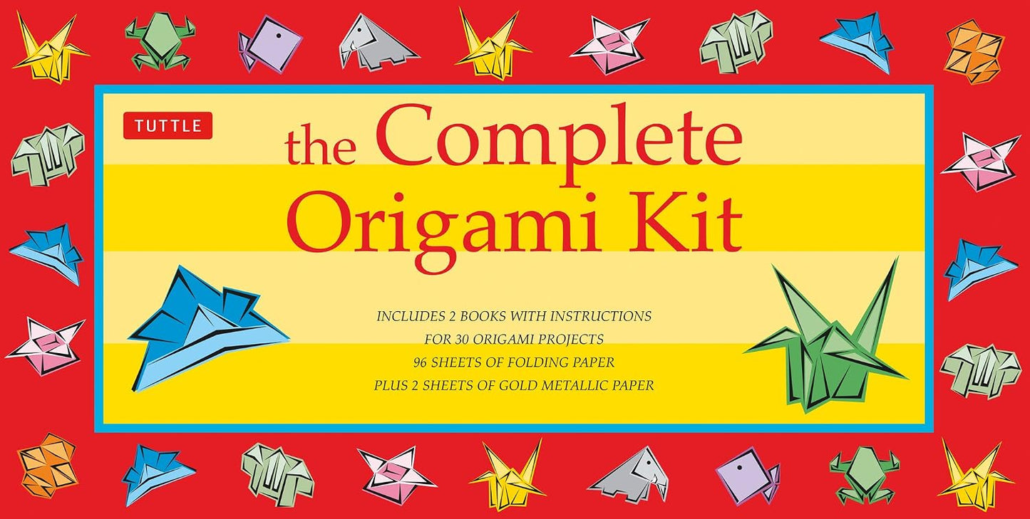 Hot The Complete Origami Kit: Kit with 2 Origami How-to Books, 98 Papers, 30 Projects: This Easy Origami for Beginners Kit is Great for Both Kids and Adults