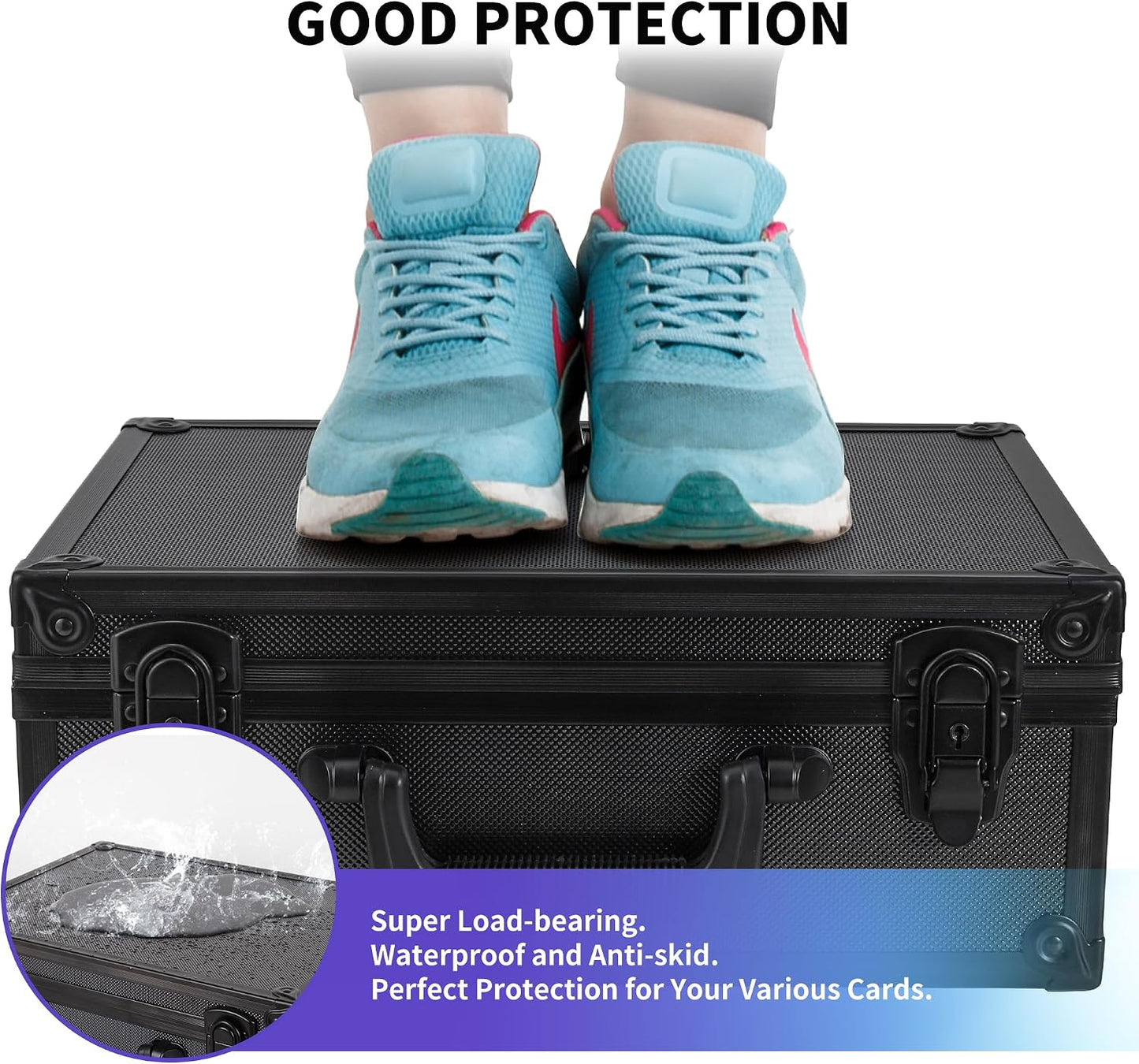 Hot HZGXQN Toploader Storage Box for 3" x 4" 35pt Rigid Card, Top Loader Card Storage Hard Case, Sports Card Storage Boxes for Trading Cards, Top Loaders Holder (Holds 600+ Toploaders)