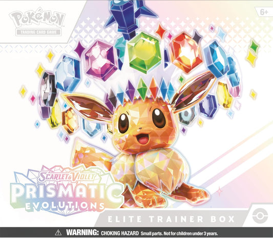 Hot Pokemon TCG: Scarlet & Violet—Prismatic Evolutions Elite Trainer Box