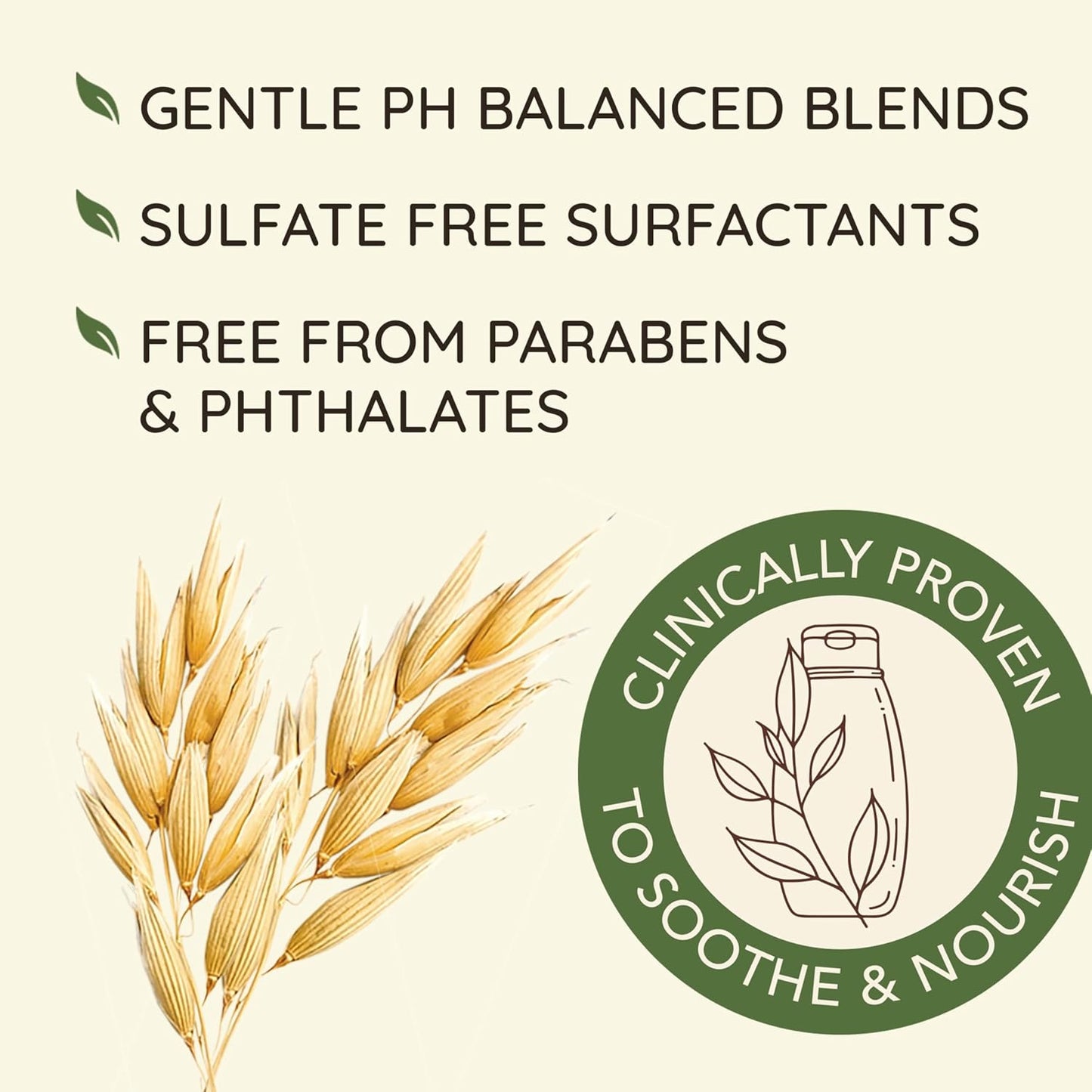 HotAveeno Oat Milk Blend Moisturizing Shampoo, Ultra-Hydrating, for Dry, Damaged Hair, 12 fl oz