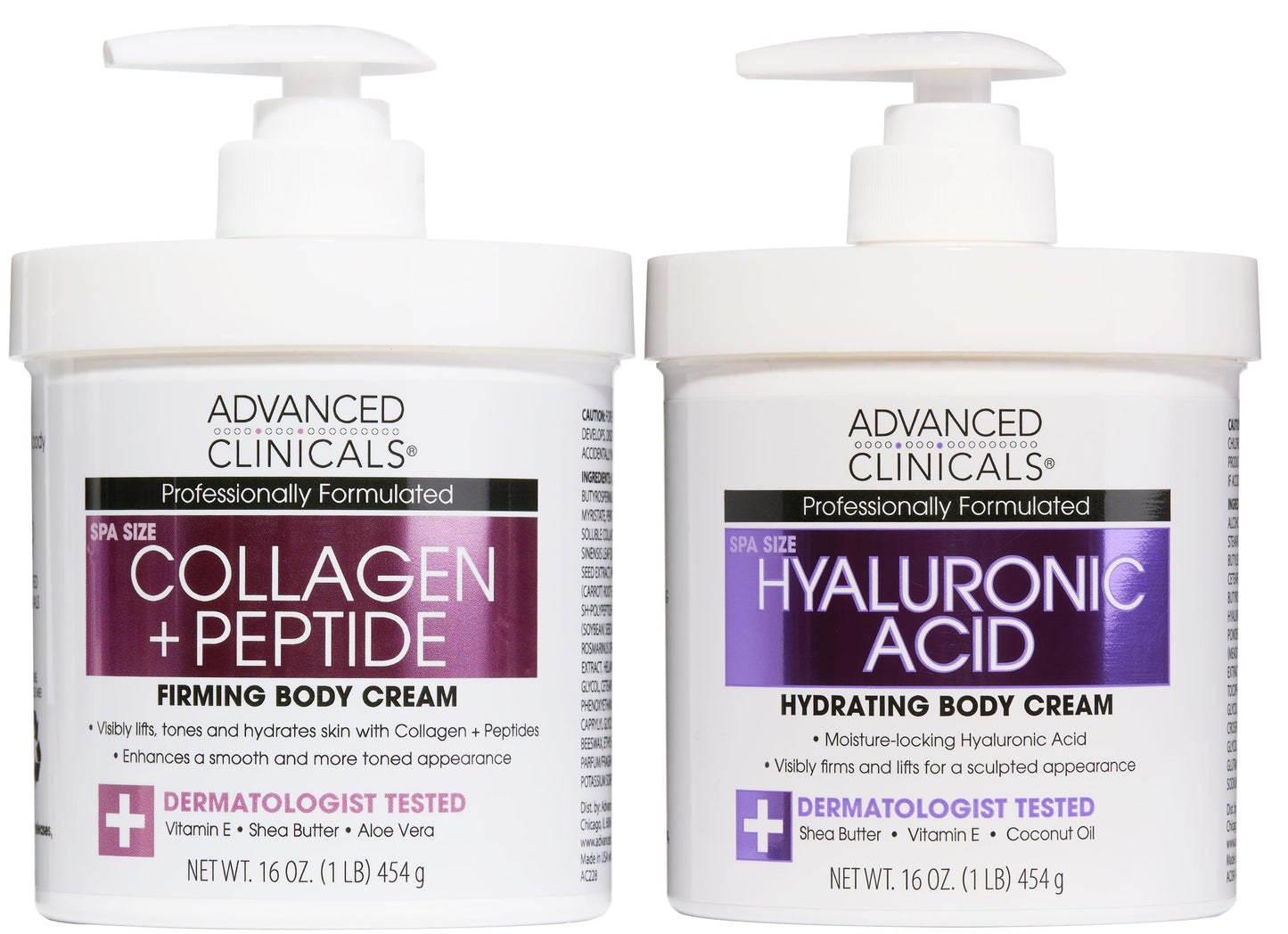HotAdvanced Clinicals Retinol Body Lotion & Face Moisturizer | Visible Anti Aging Skin Care Retinol Body Cream For Women & Men Targets Look Of Fine Lines, Wrinkles, & Crepe Looking Dry Skin, 16 Ounce